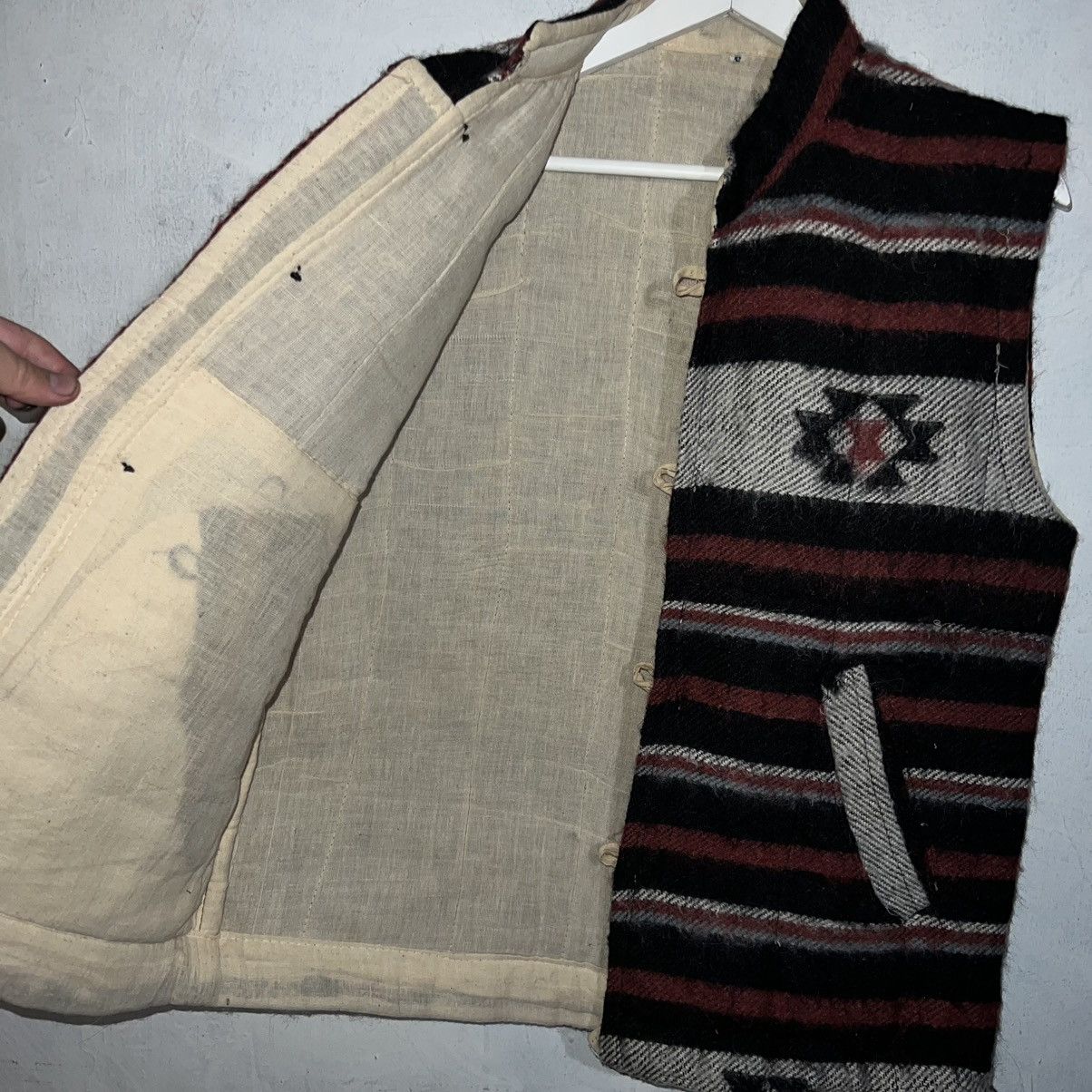 Vintage 21x27 Vintage Native American Indian Pattern Duster Vest Size US L / EU 52-54 / 3 - 4 Thumbnail