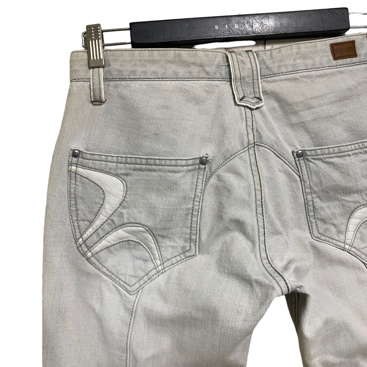 Nicole Club Nicole Club For Men Denim Fleur Flare Pants Size US 29 - 11 Thumbnail