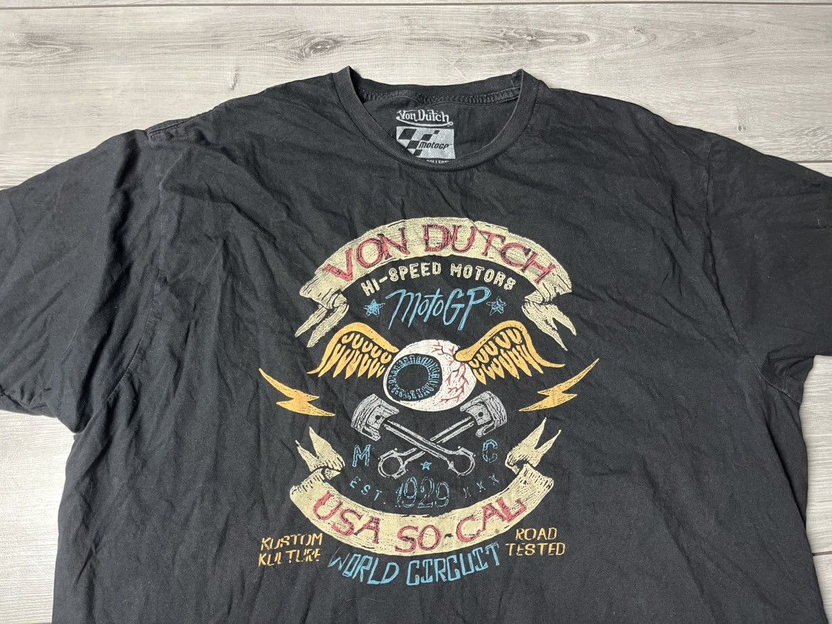 Von Dutch Von Dutch tshirt usa co cal moto group size 3XLarge Size US XXL / EU 58 / 5 - 3 Thumbnail