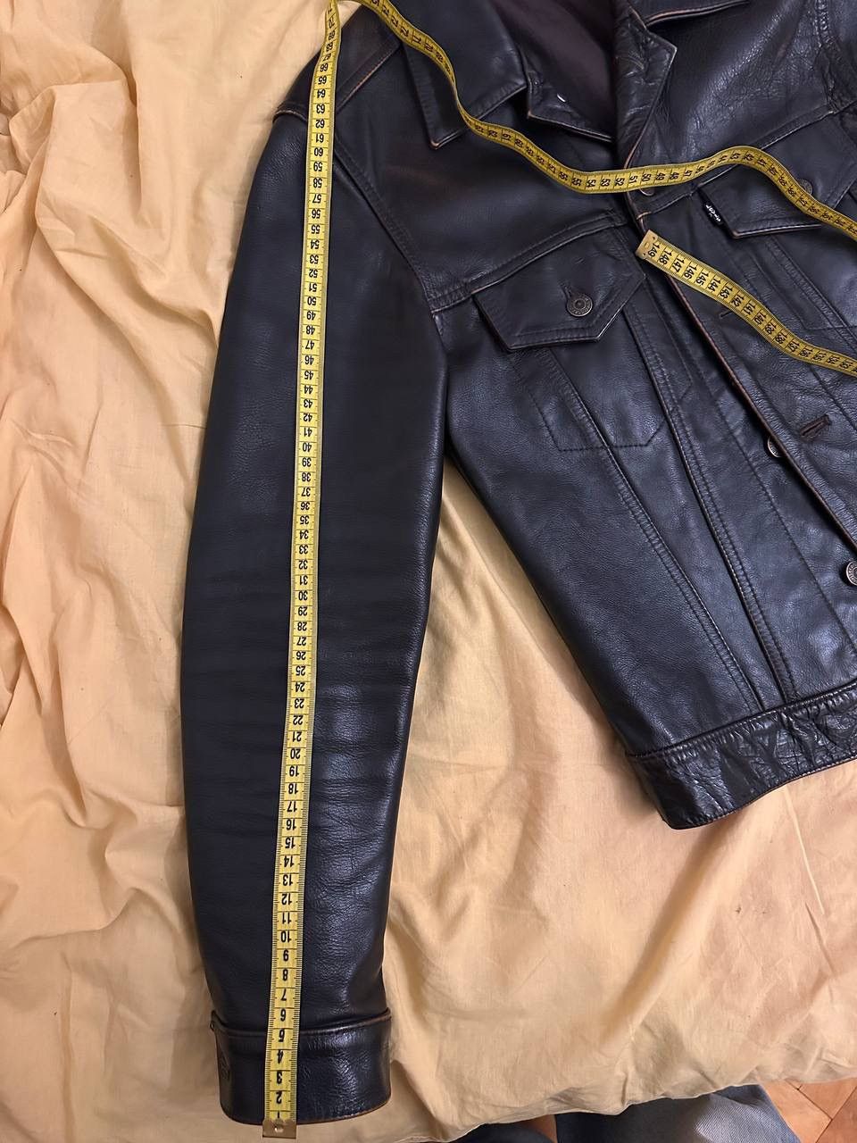 Levi's Vintage Clothing Vintage leather jacket Size 38S - 10 Thumbnail