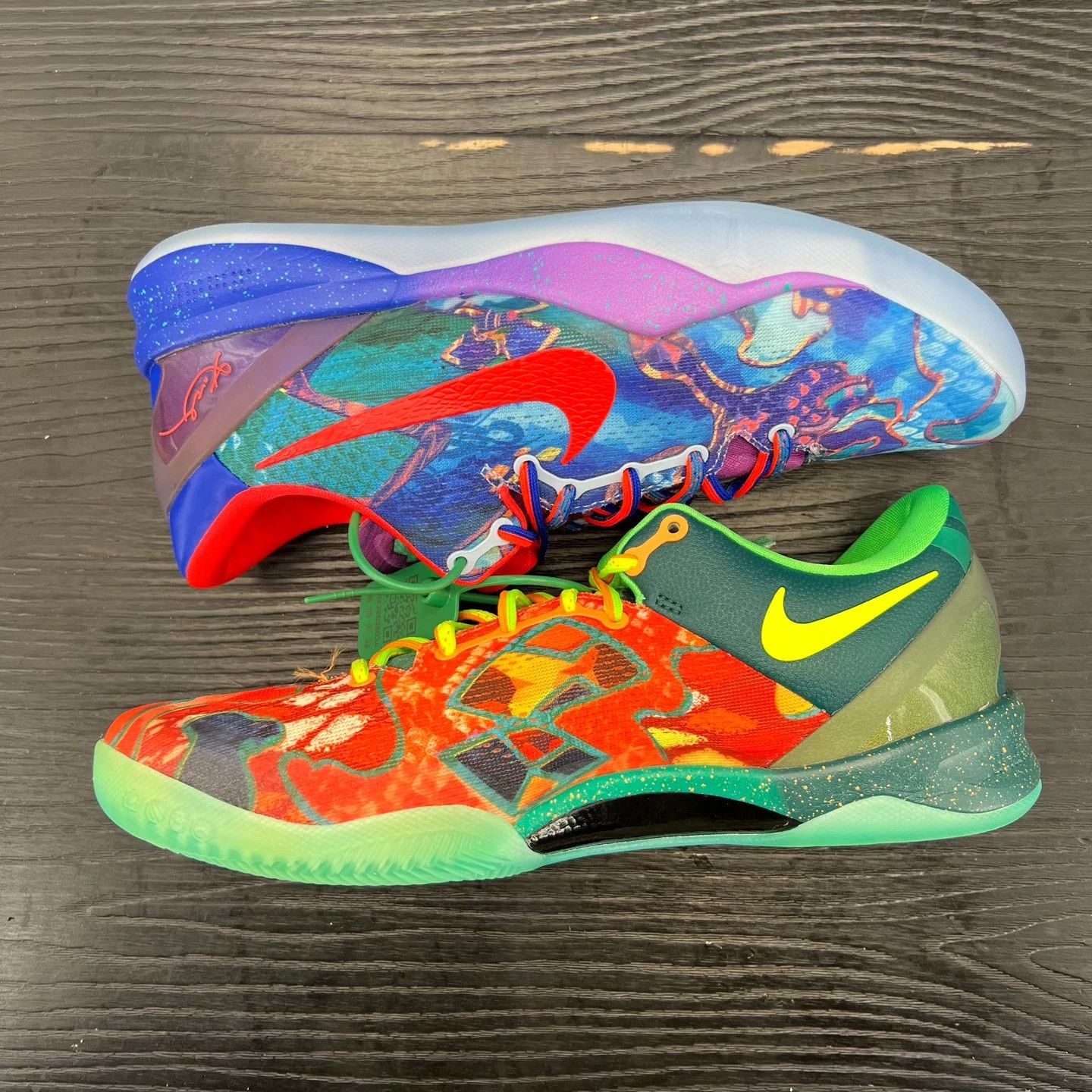 Nike Nike ZK8 'Orange Blue Split' Size 45 with Box Size US 11 / EU 44 - 2 Thumbnail