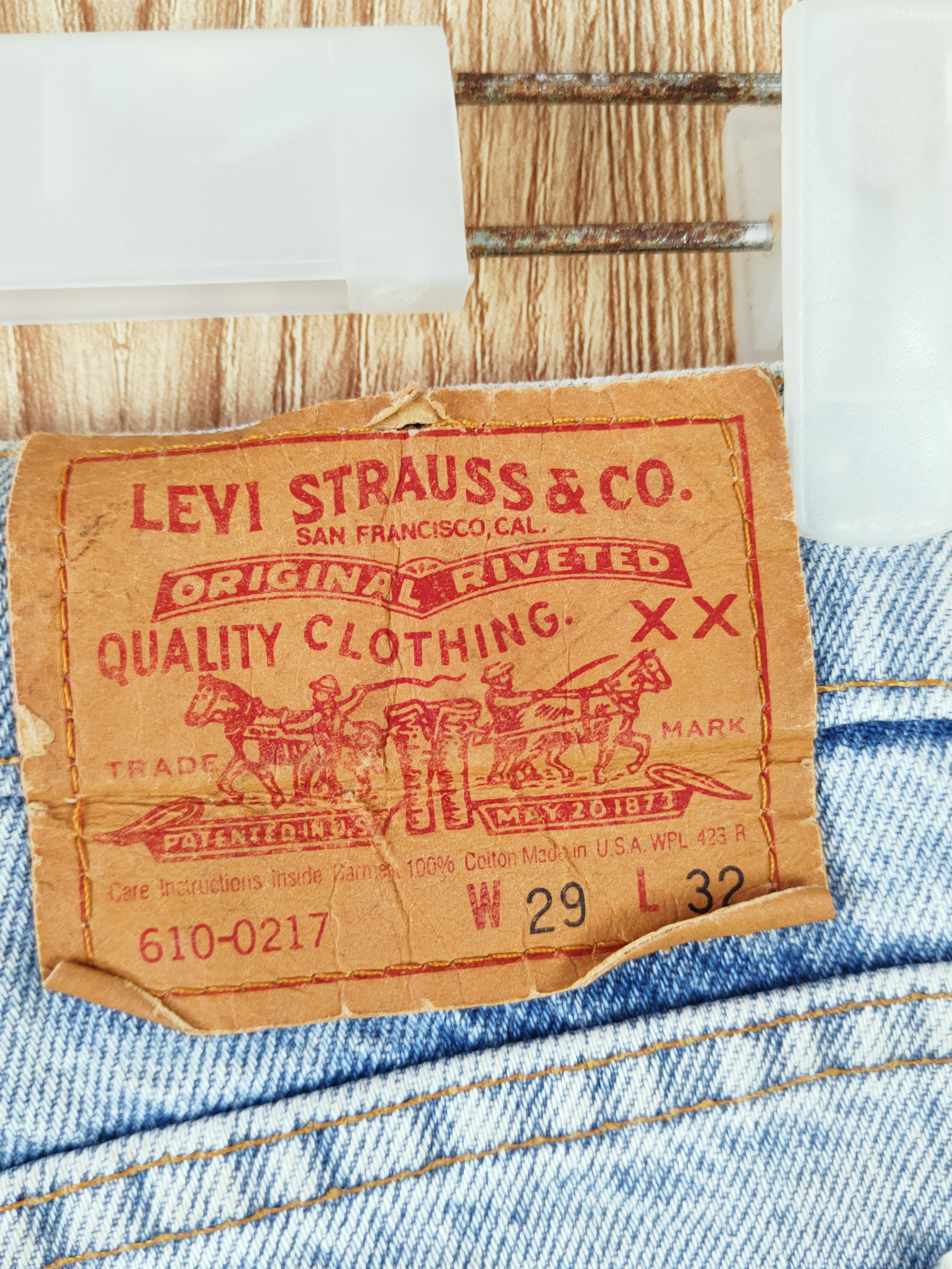 Levi's Levi's vintage Blue Distressed Ripped Jeans #W789 Size US 28 / EU 44 - 10 Thumbnail