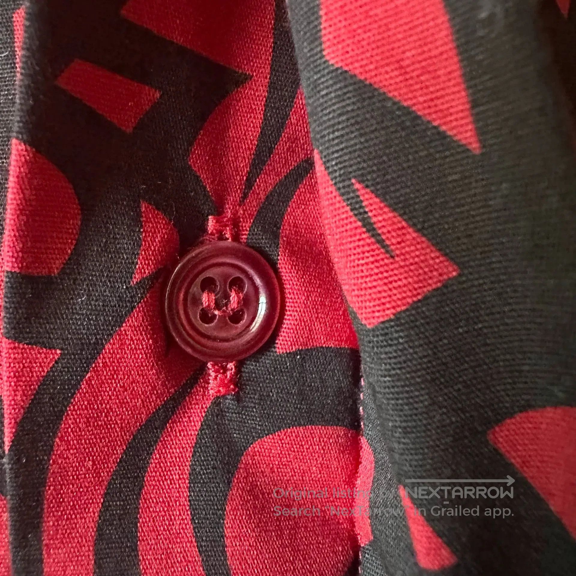 Dior Dior Homme 18fw Red Thorns Bee Shirt. Size US S / EU 44-46 / 1 - 3 Thumbnail