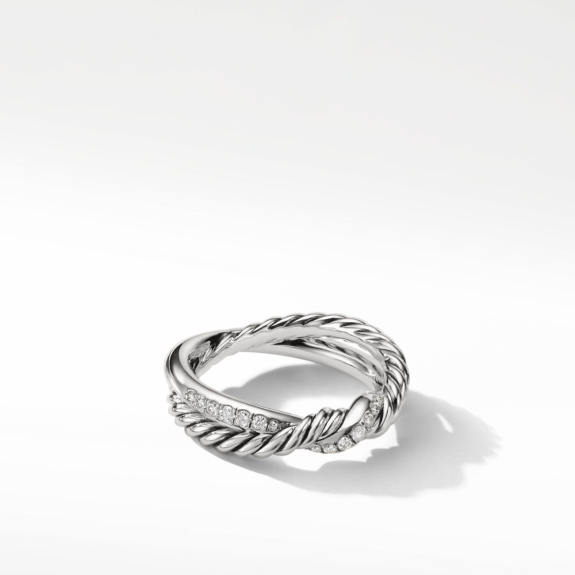David Yurman o1w1db10525 R13783D Ring in Sterling Silver with Diamond Size ONE SIZE - 1 Preview