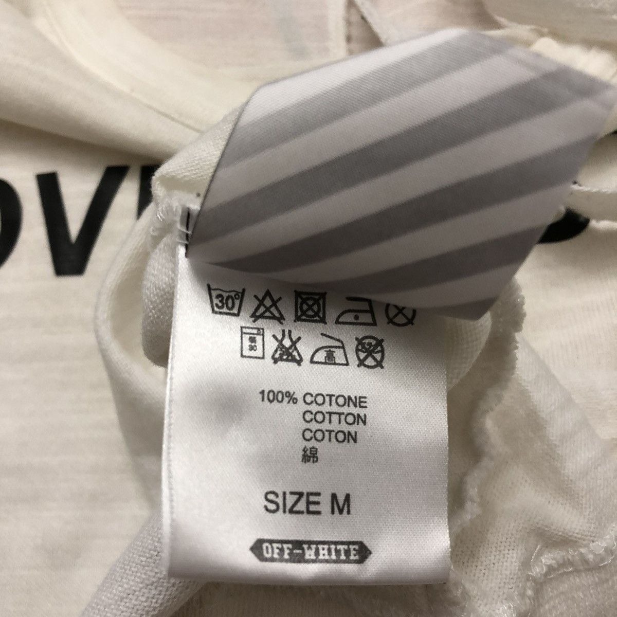 Off-White × Virgil Abloh Off-White S/S 2015 “Moving Still” Virgil Abloh Graphic Tee Size US M / EU 48-50 / 2 - 10 Thumbnail