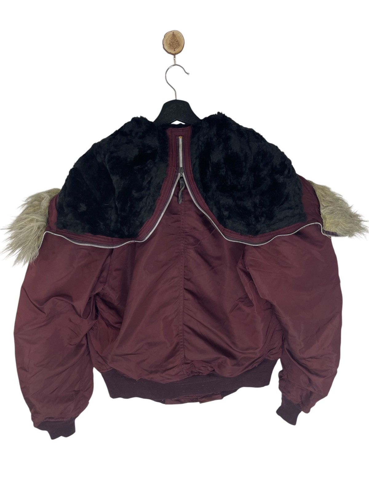 Alpha Industries 🔥VINTAGE ALPHA INDUSTRIES ATTACHED ZIP HOOD N-2B FLY BOMBERS Size US M / EU 48-50 / 2 - 3 Thumbnail