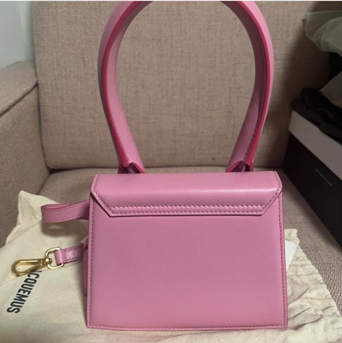 Jacquemus Jacquemus Le Chiquito moyen Light Pink Size ONE SIZE - 4 Thumbnail
