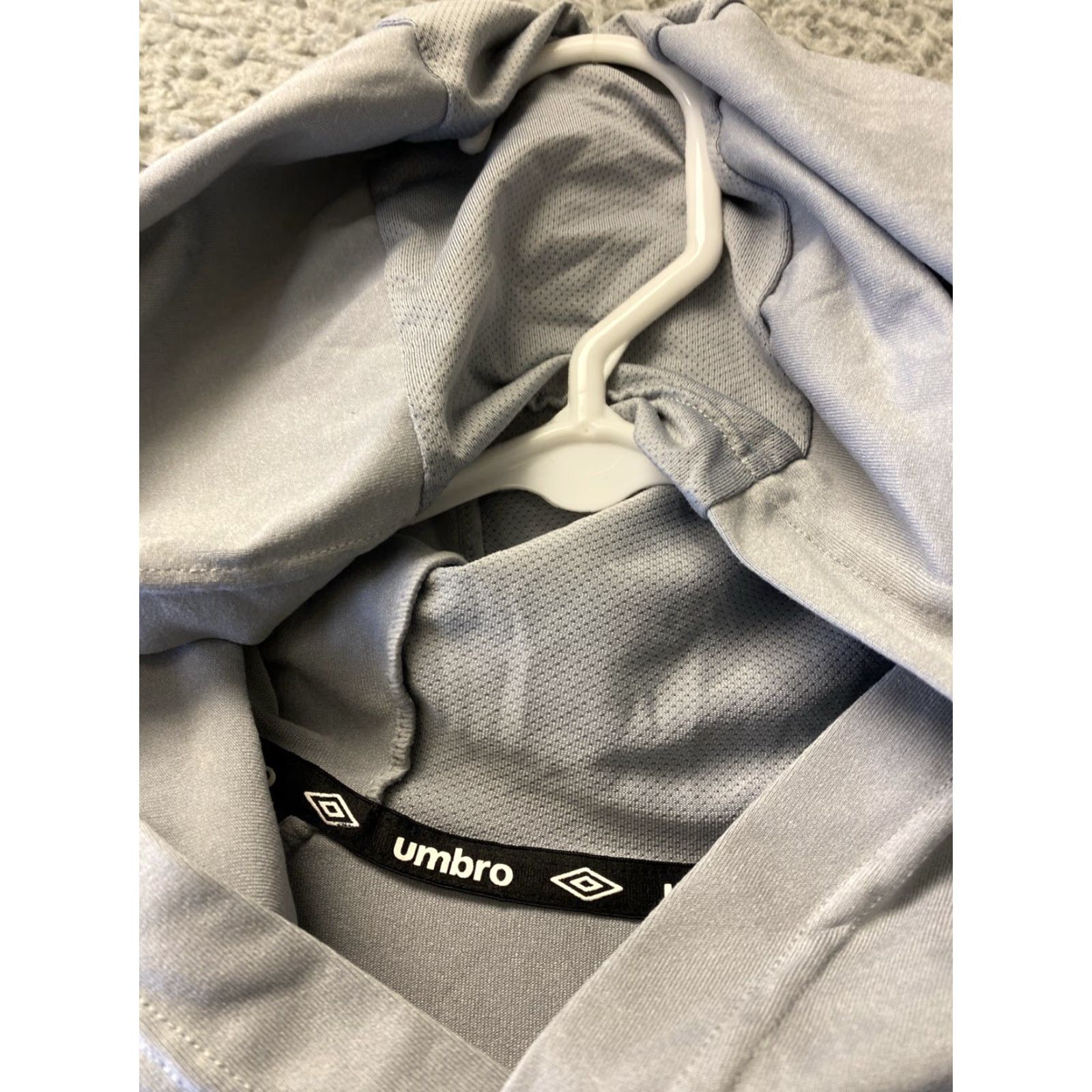 Umbro VINTAGE Umbro Men’s Sleeveless Hoodie T-Shirt Casual Relaxed Fit Size M Gray Size US M / EU 48-50 / 2 - 4 Thumbnail
