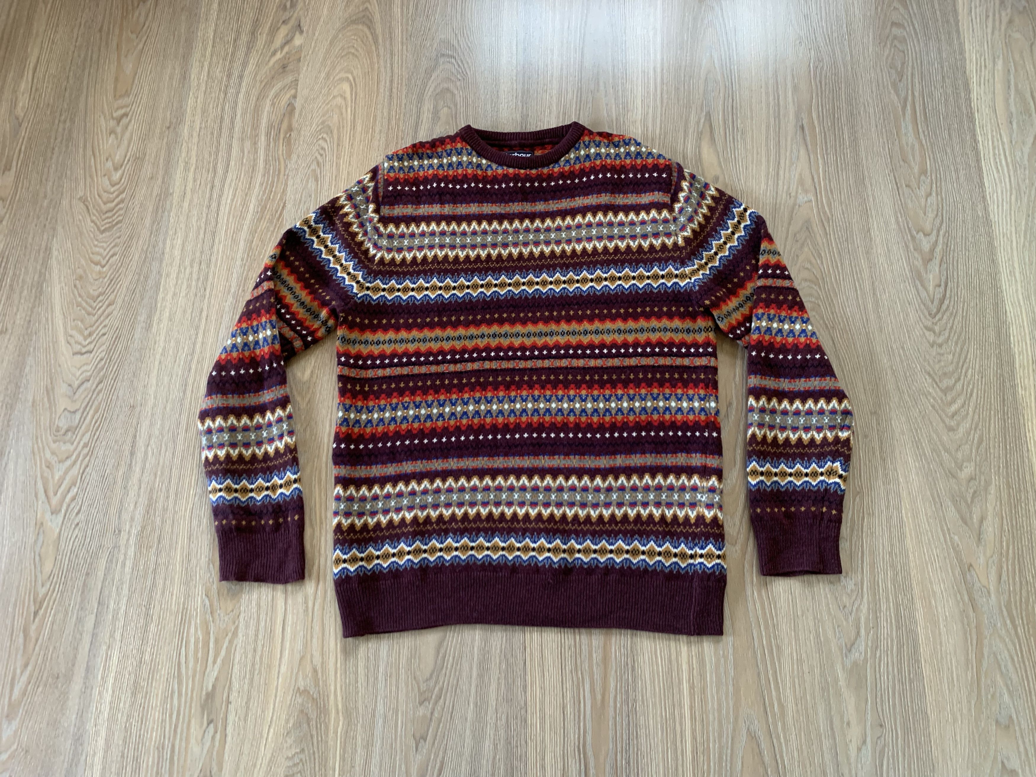 Barbour Barbour Knit Wool Multicolor Sweater Size US XXL / EU 58 / 5 - 1 Thumbnail