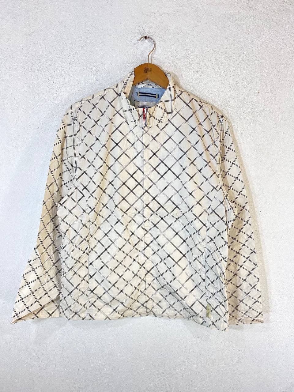 Japanese Brand × Kansai Yamamoto kansai yamamoto homme light zipper jacket nice design Size US L / EU 52-54 / 3 - 1 Thumbnail