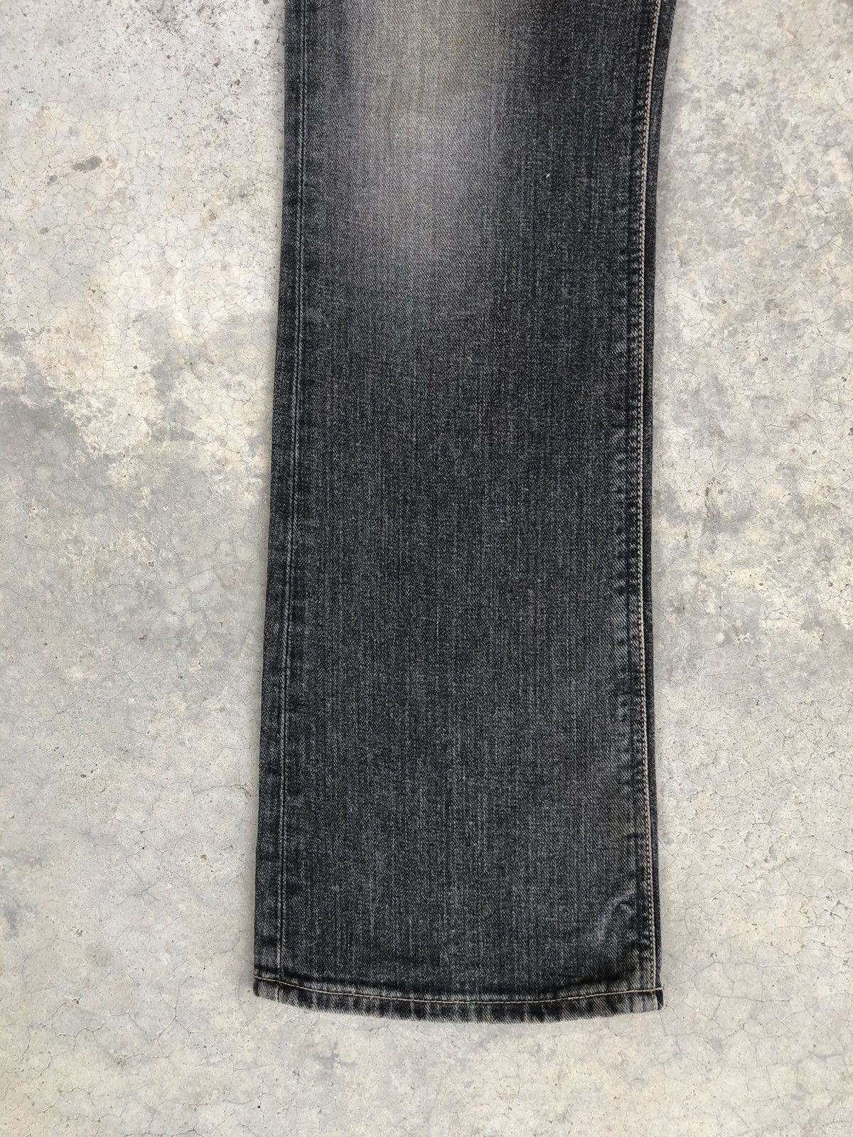 If Six Was Nine Japanese Lee Flared Jeans Distressed Jeans Size US 32 / EU 48 - 7 Thumbnail
