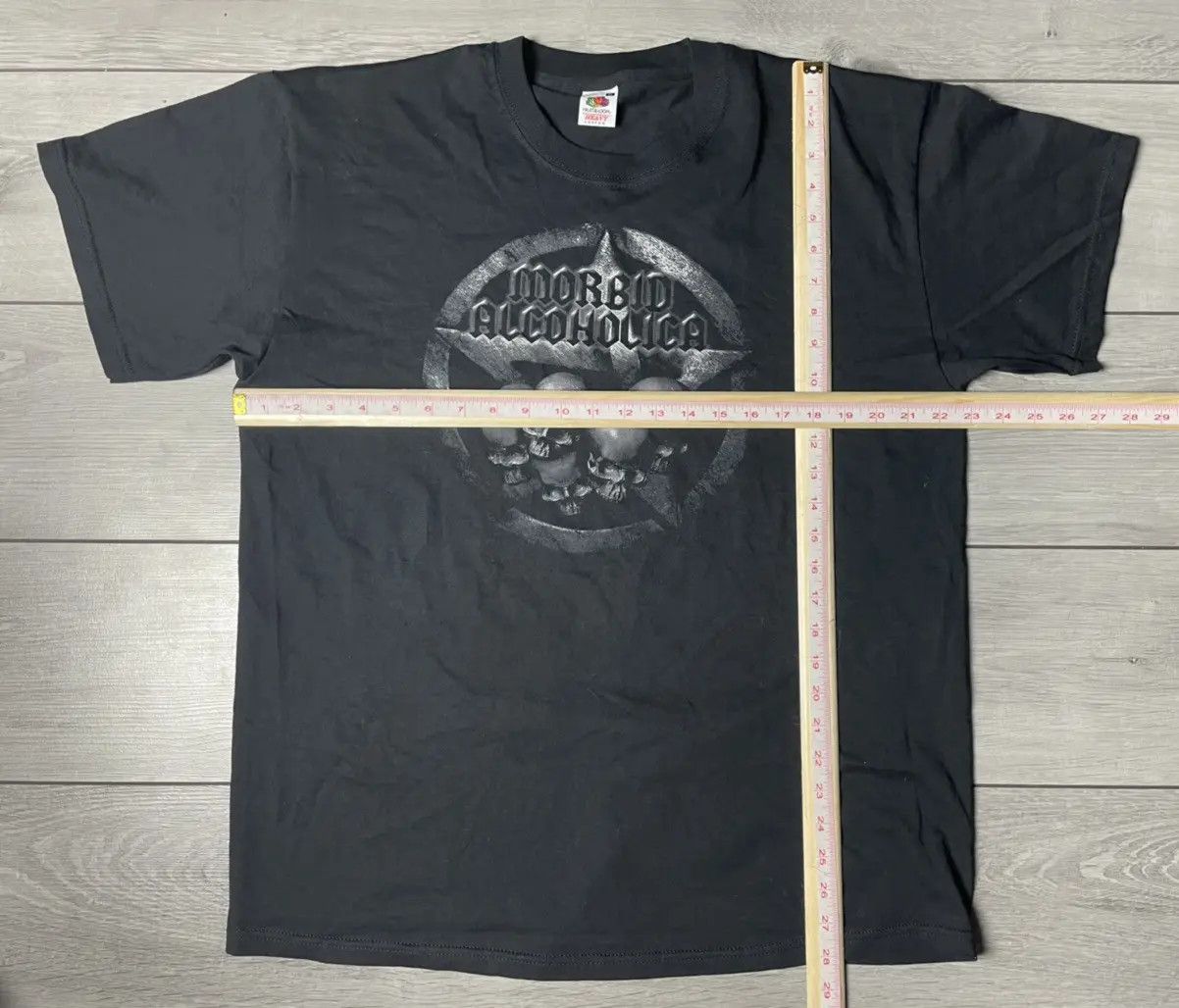 Japanese Brand Morbid alcoholica T-shirt vintage skulls XLarge Size US XL / EU 56 / 4 - 5 Thumbnail