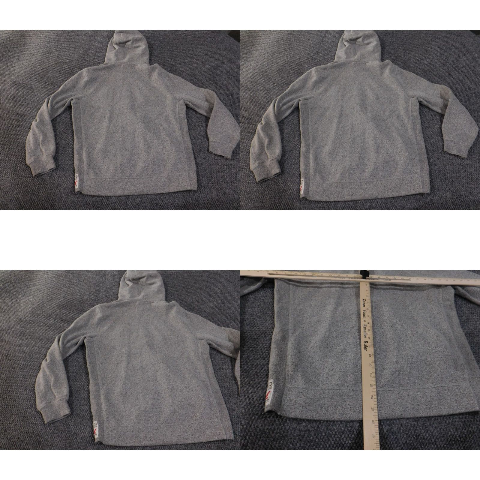Ecko Unltd. Ecko Unltd Hoodie Mens Large Gray White Pullover Rhino Brand Patch Streetwear Size US L / EU 52-54 / 3 - 9 Thumbnail
