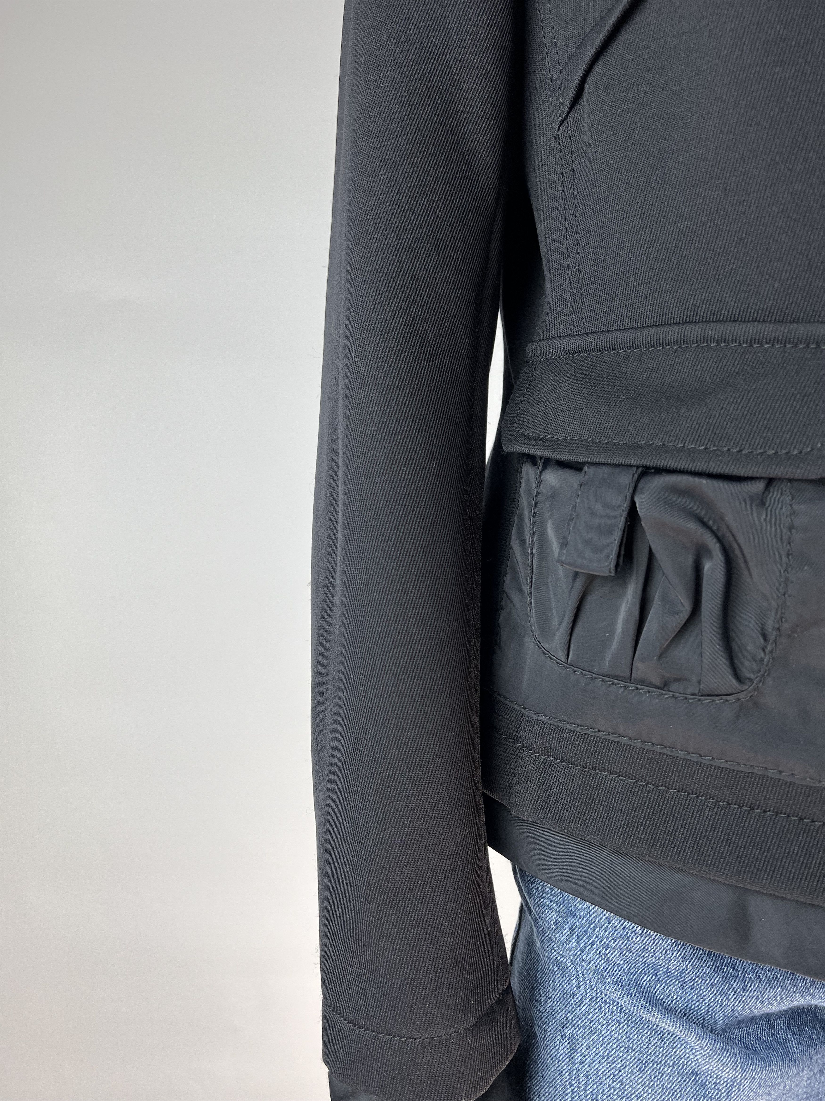 Designer Dibari Sporting Full Zip Wool Jacket Size M / US 6-8 / IT 42-44 - 6 Thumbnail