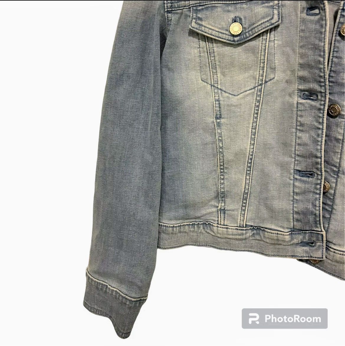 Tommy Hilfiger Tommy Hilfiger Tommy Jeans Flag Button Up Women’s Jacket L Size L / US 10 / IT 46 - 4 Thumbnail