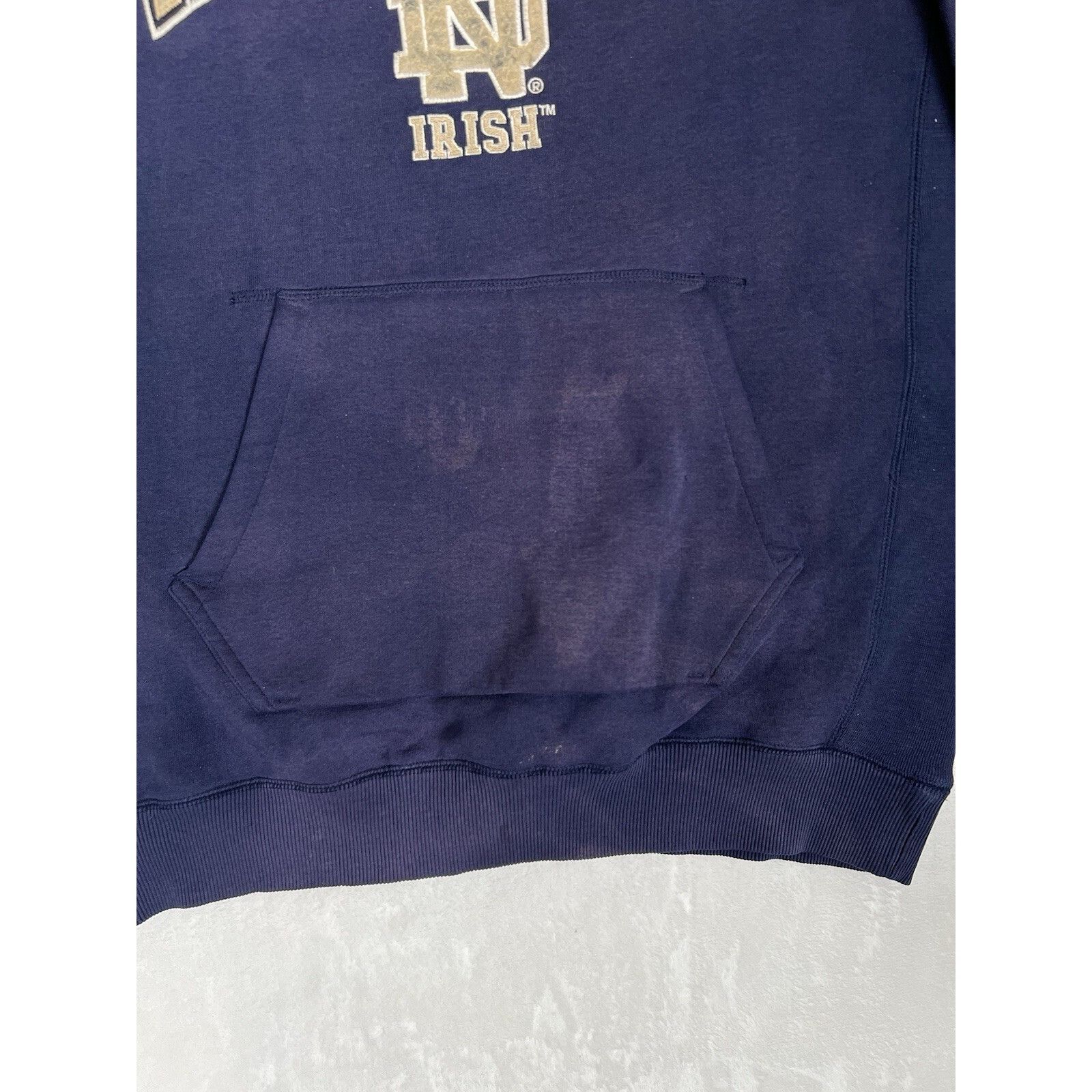 Colosseum Athletics Vintage Notre Dame Fighting Irish Hoodie Sweatshirt Size L E Size US L / EU 52-54 / 3 - 5 Thumbnail