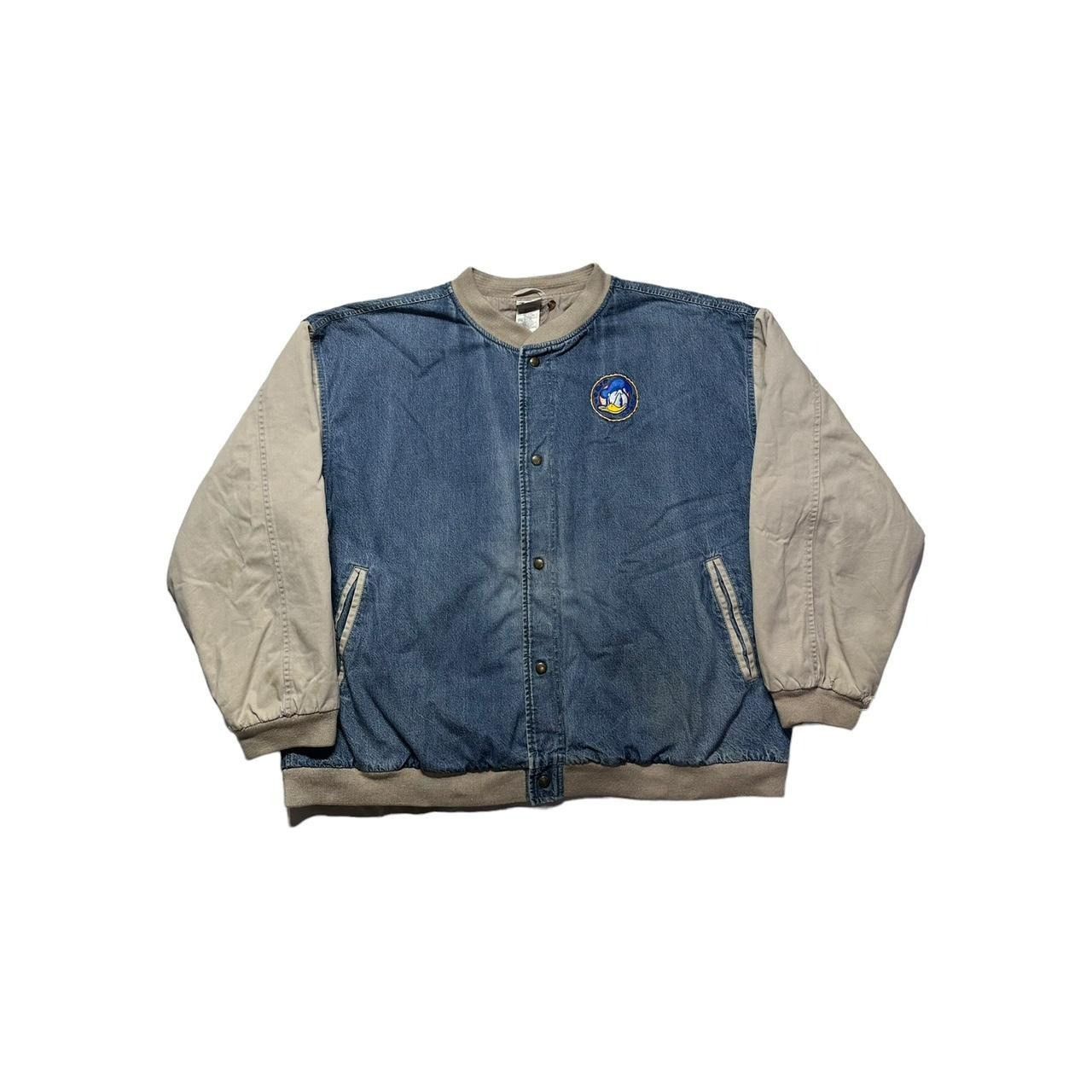 Disney × Vintage Vintage Donald Duck Denim Jacket Size US XXL / EU 58 / 5 - 2 Thumbnail