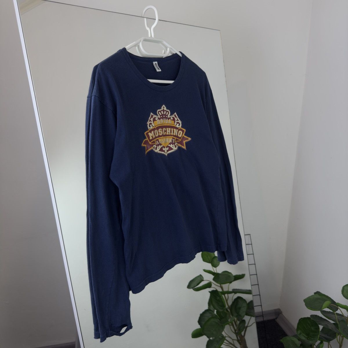 Moschino Love Moschino Long-sleeve 90s Distressed Size US M / EU 48-50 / 2 - 2 Thumbnail
