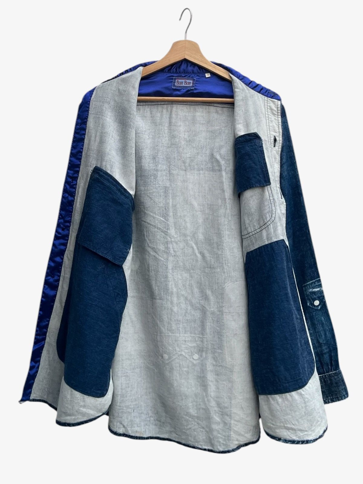 Blue Blue Japan Archive Blue Blue Japan Pockets Printed Long Sleeve Shirt Size US M / EU 48-50 / 2 - 4 Thumbnail