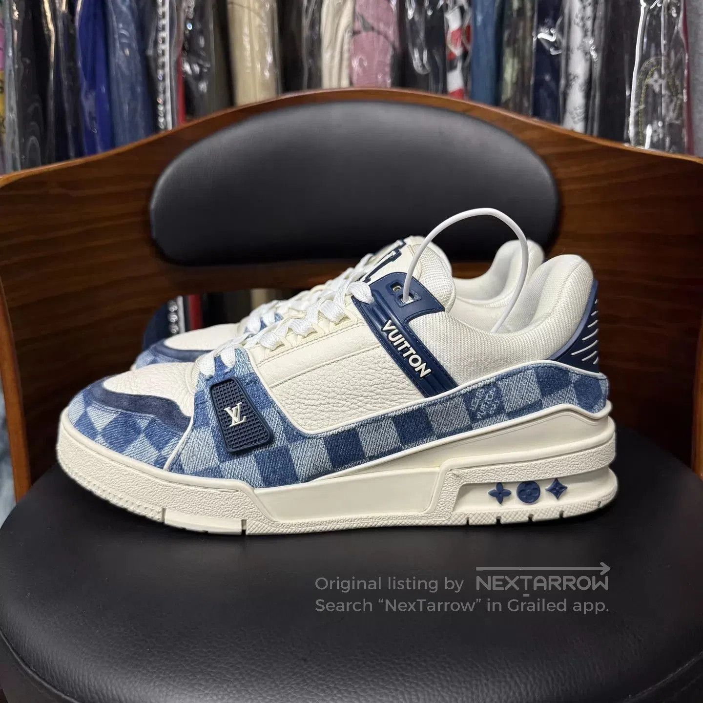 Louis Vuitton Multi Color Low Top Sneakers Size 8. Size US 8 / EU 41 - 5 Thumbnail
