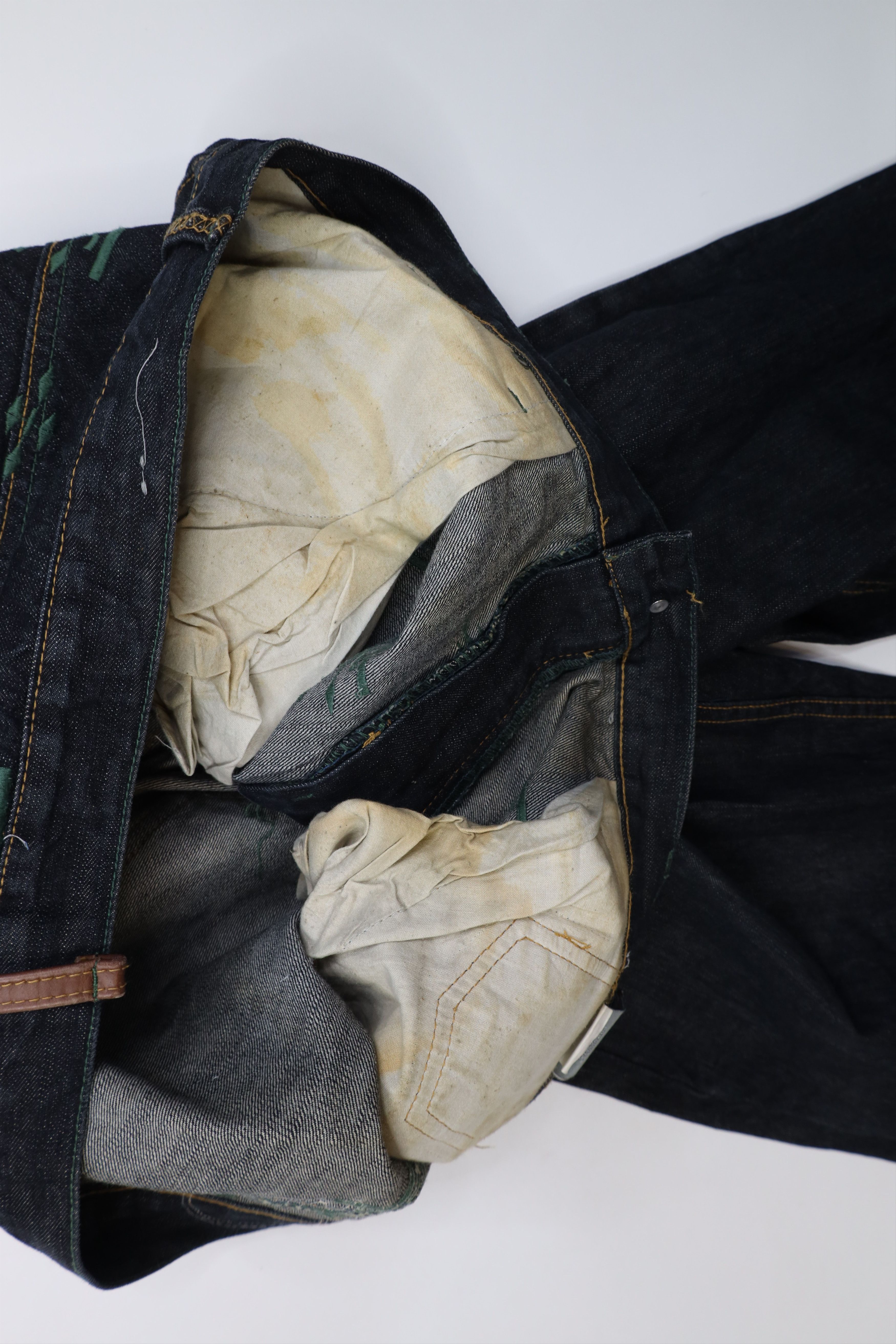 Vintage Vintage Y2K Streetwear Southwestern Baggy Wide Leg Jeans Size US 42 / EU 58 - 10 Thumbnail