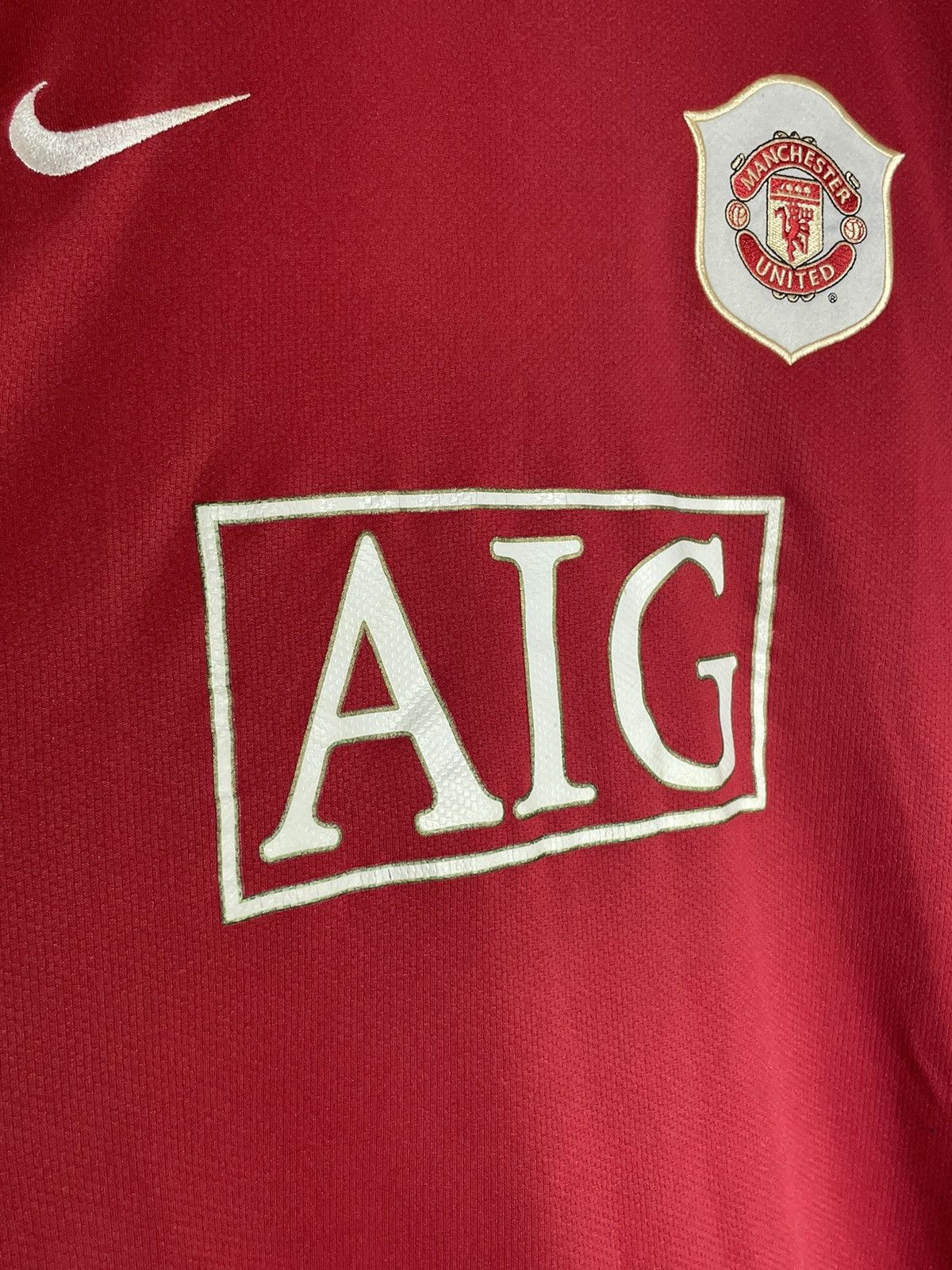 Nike × Vintage #11 Giggs Manchester United 2006/07 Home Y2k Football Shirt Size US XL / EU 56 / 4 - 4 Thumbnail