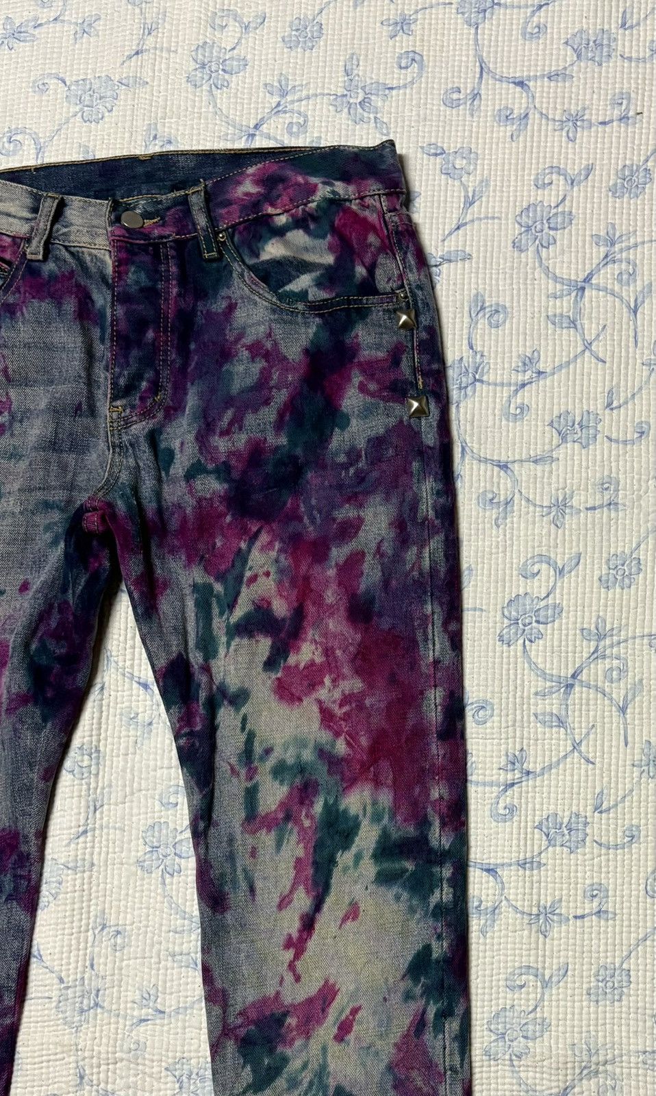 MNML MNML Streetwear Punk Jeans Distressed Denim Size US 31 - 6 Thumbnail