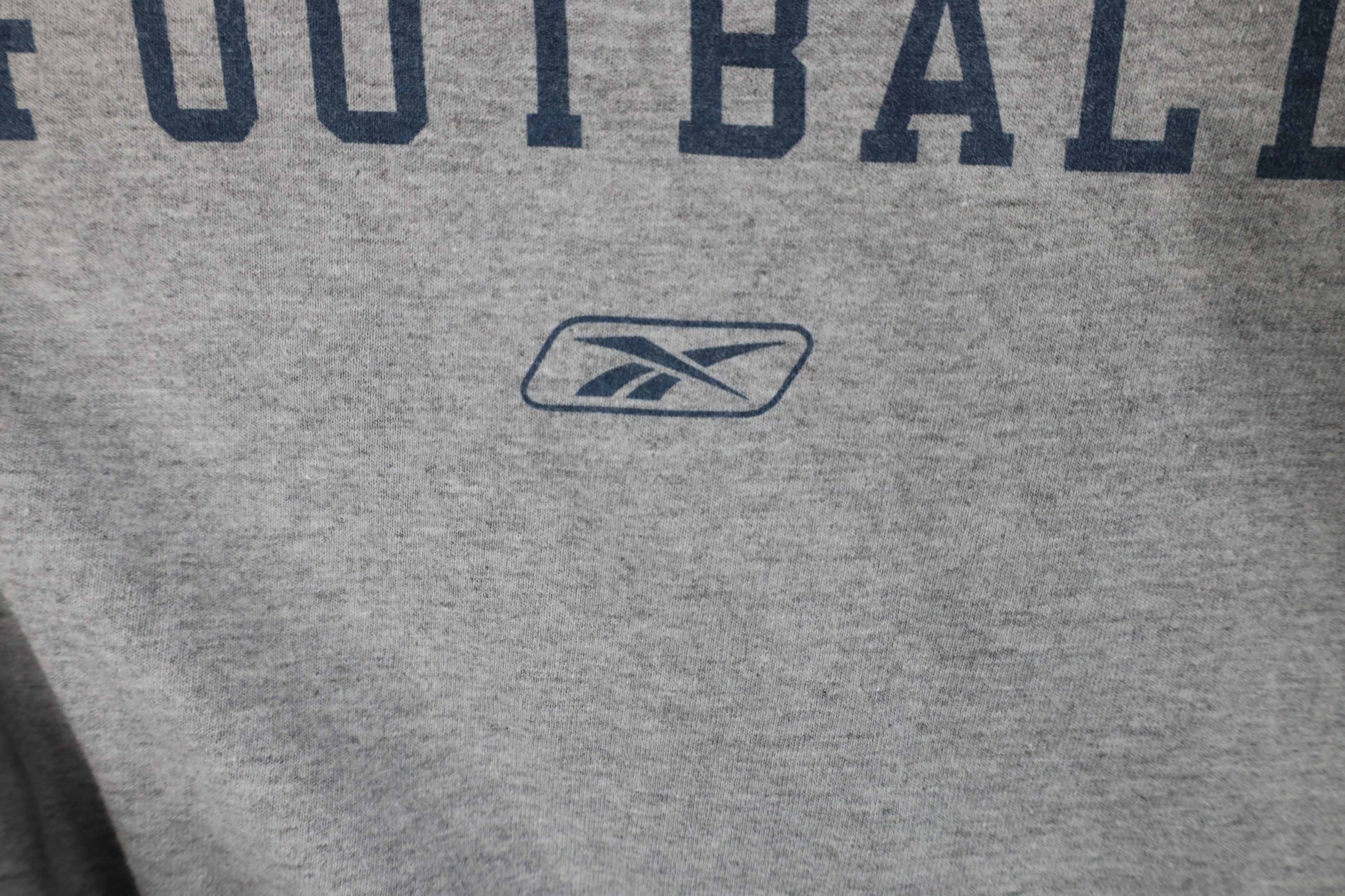Reebok Vintage Reebok Spell Out Chicago Bears Football T-Shirt Gray Size US L / EU 52-54 / 3 - 5 Thumbnail