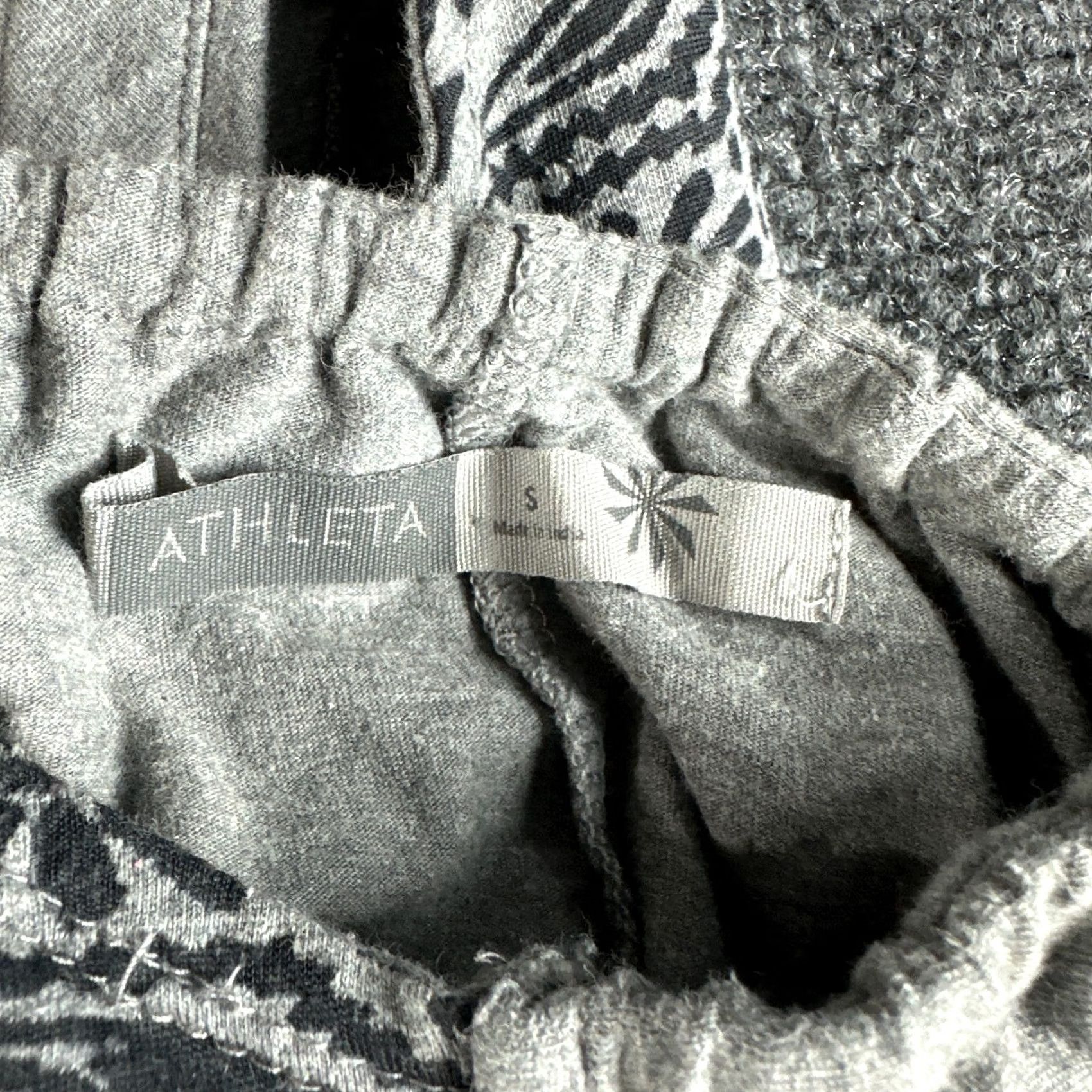 Athleta Athleta Dress Womens Small Gray Bohemian Halter Stretch Knit Tie Waist Lined Size S / US 4 / IT 40 - 4 Thumbnail