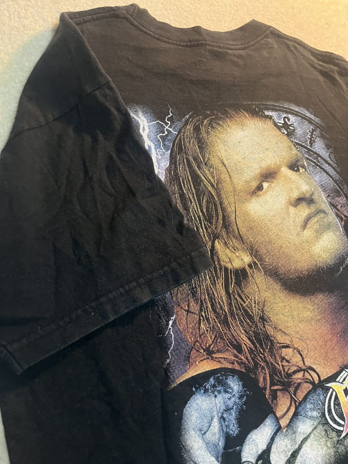 WCW/nWo 1999 TRIPLE H WCW Wrestling Rare Boot Tee 22x28 Size US L / EU 52-54 / 3 - 7 Thumbnail