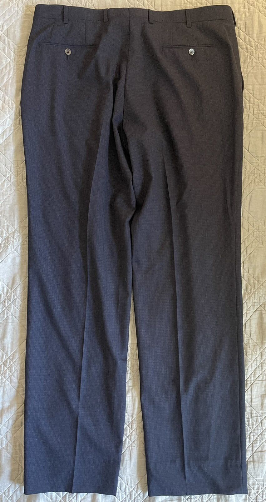 Isaia Tropical Weight Wool Suit Size 46L - 19 Thumbnail