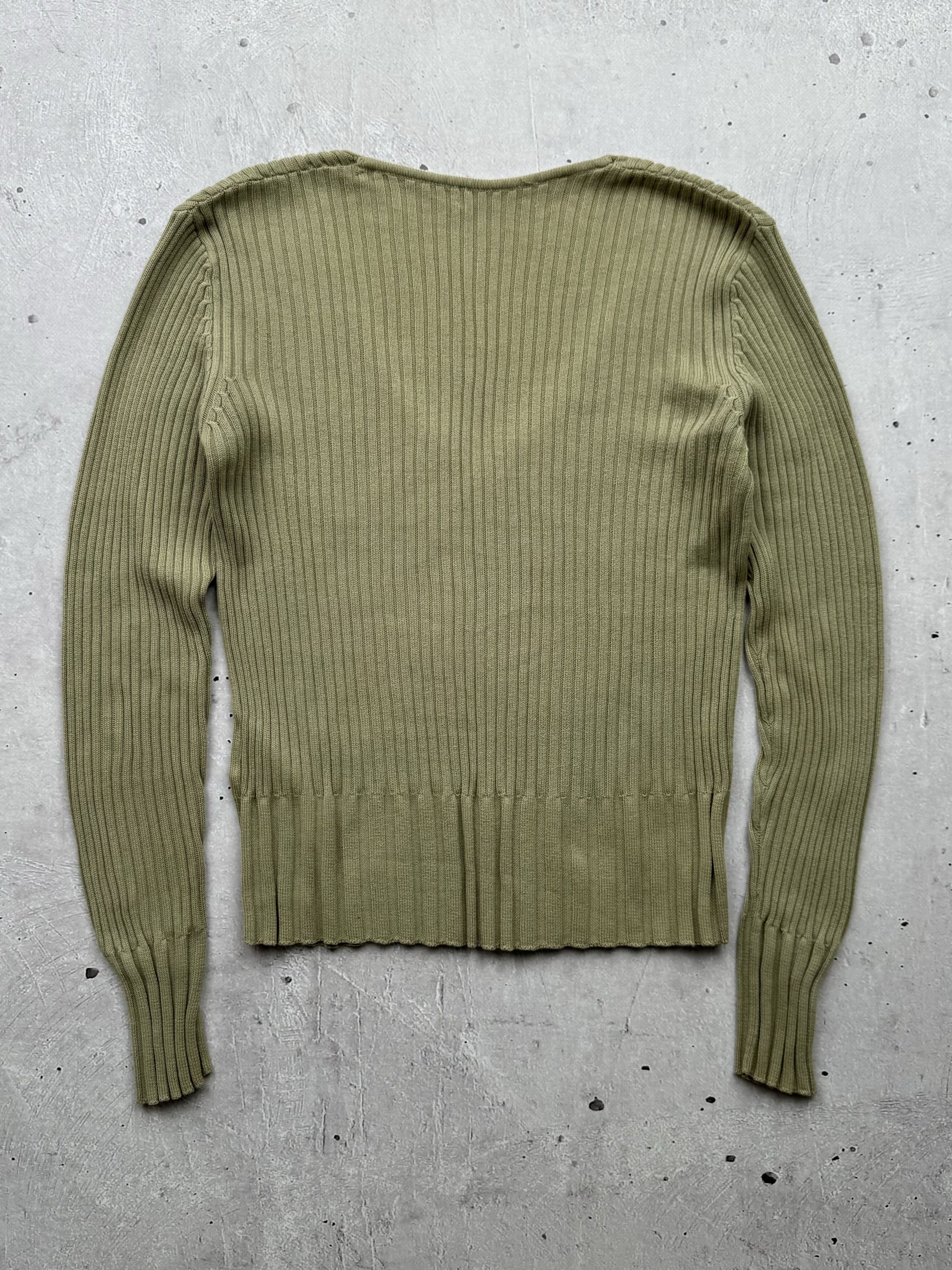 Japanese Brand Vintage Cotton V-Neck Sweater Size S / US 4 / IT 40 - 4 Thumbnail
