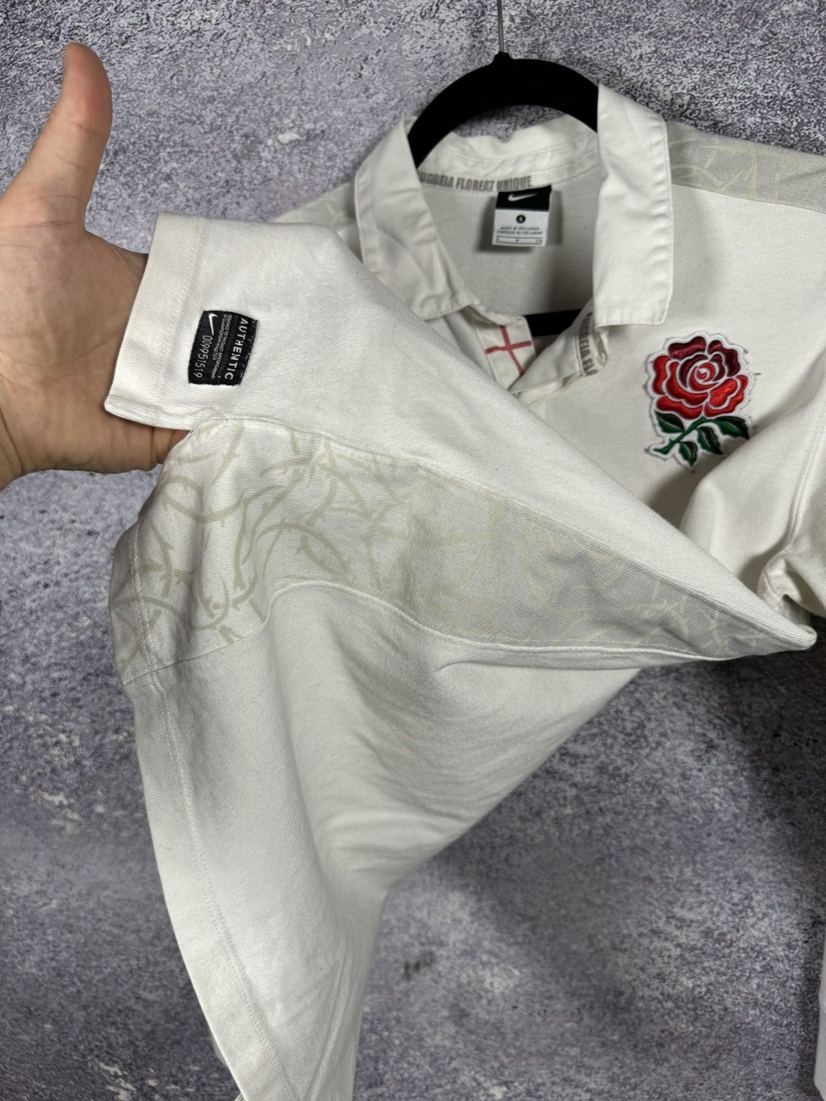 Nike × Vintage Vintage England Rugby Union 2010 Nike O2 Jersey Small Size US S / EU 44-46 / 1 - 8 Thumbnail