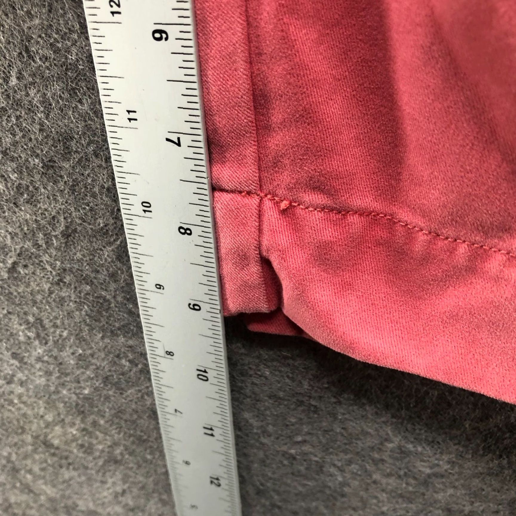 Polo Ralph Lauren Polo Ralph Lauren Classic Fit Chino Shorts Mens 40 Pink Flat Front 9'' Size US L / EU 52-54 / 3 - 6 Thumbnail