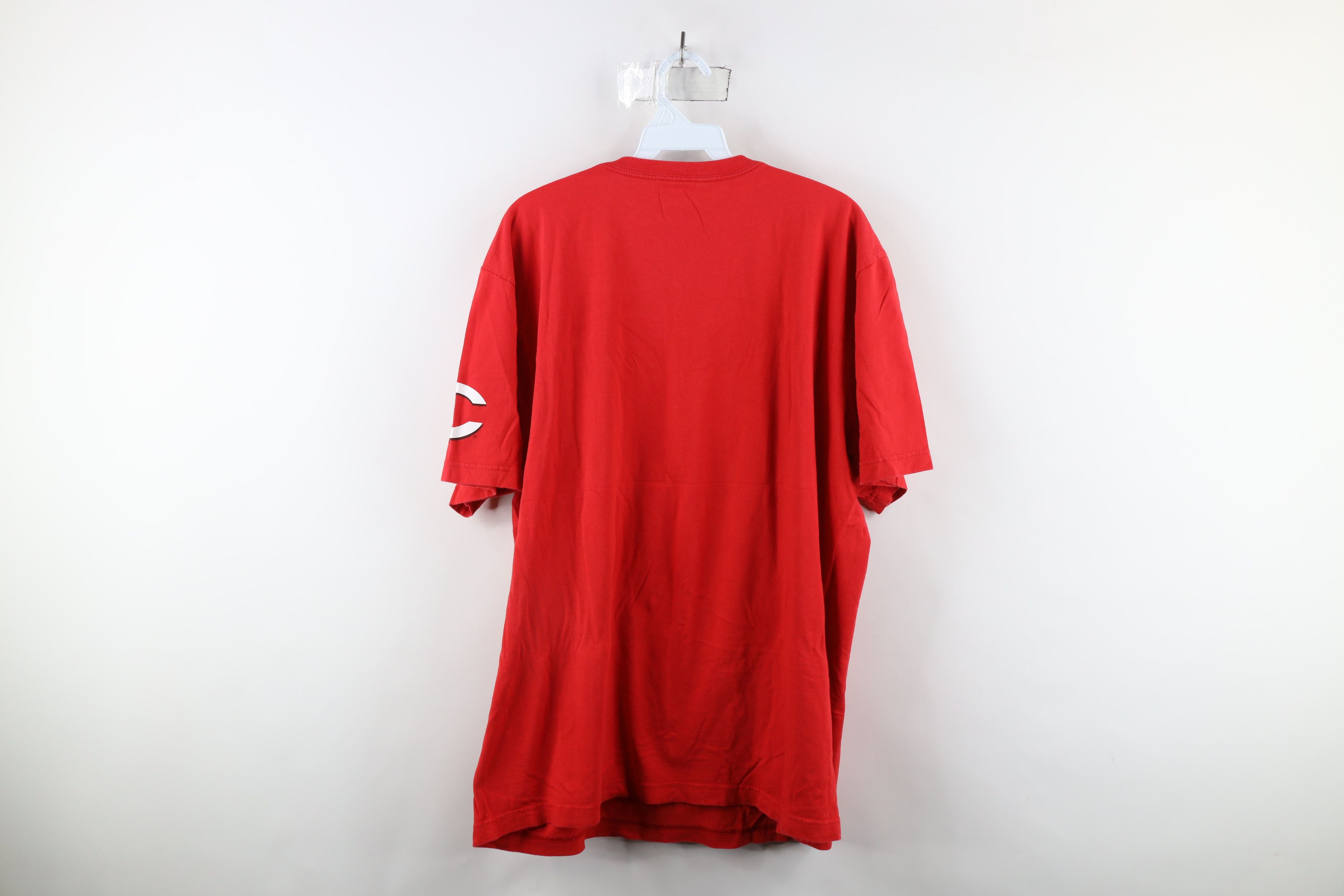 Nike × Vintage Vintage Y2K Nike Swoosh Cincinnati Reds Baseball T-Shirt Size US XL / EU 56 / 4 - 10 Thumbnail