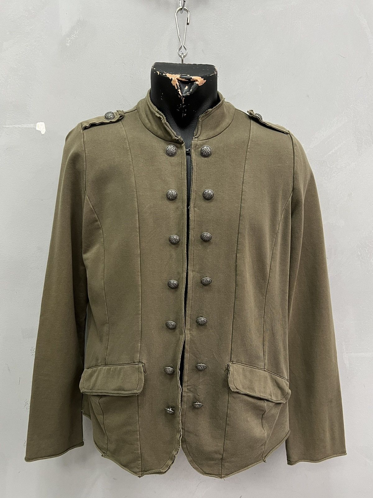 PPFM Military army officer buttons napoleon jacket balmain style Size US M / EU 48-50 / 2 - 1 Thumbnail