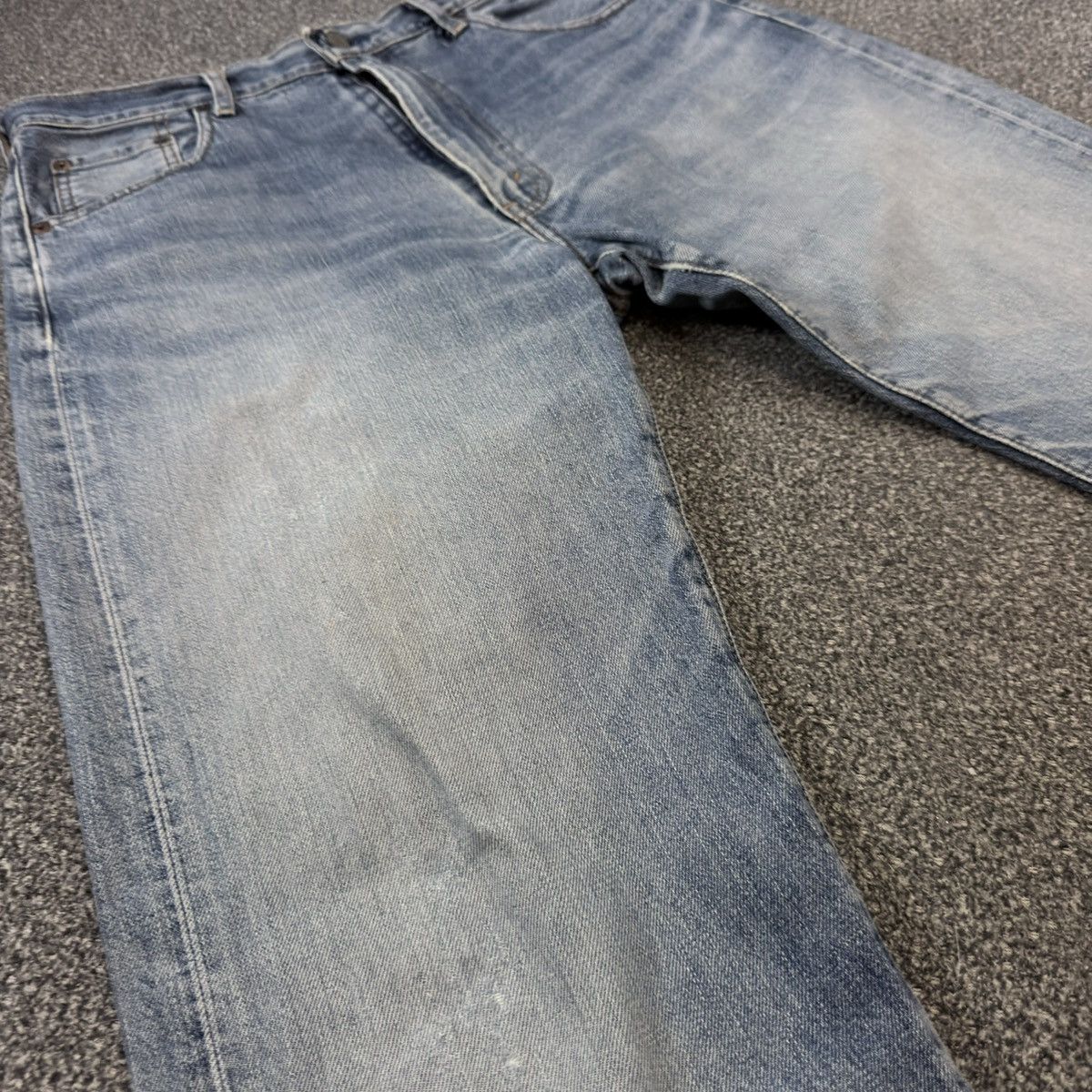 Levi's Vintage Clothing Vintage Selvedge Big E 70s 80s Levis 508xx Used Look Denim Size US 36 / EU 52 - 4 Thumbnail