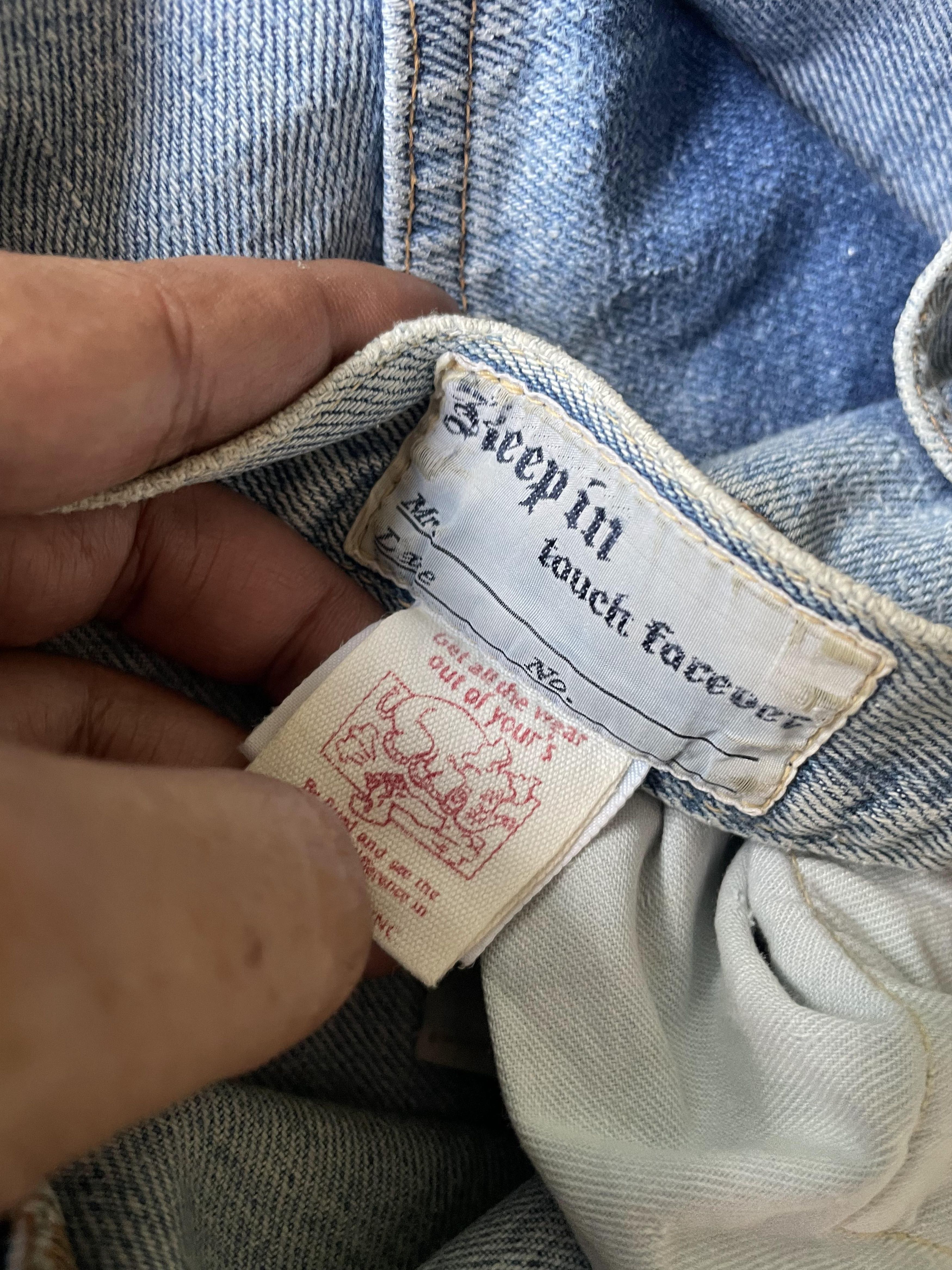 Japanese Brand Vintage Fighting Elephant Faded Selvedge Denim Size US 31 - 8 Thumbnail