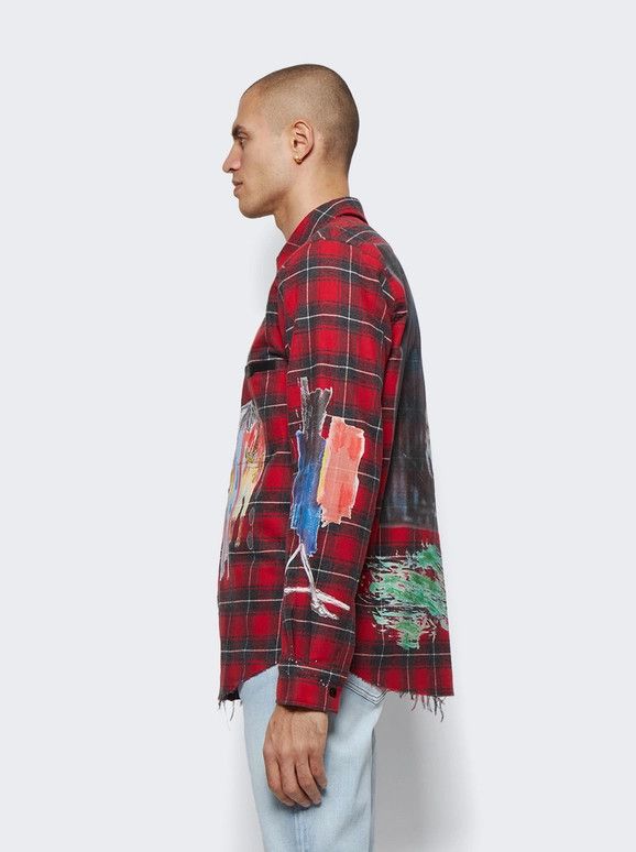 Amiri o1w1db10125 Blood Shirt in Multicolor Size US M / EU 48-50 / 2 - 4 Thumbnail