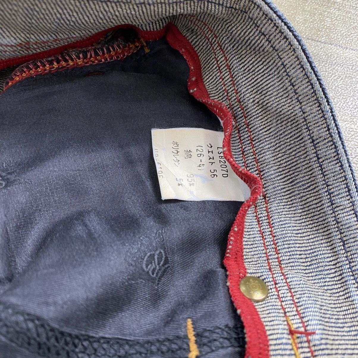 Japanese Brand 2000s Brappers Ifsixwasnine Lgb Goa Bootcut Flared Jeans Size US 26 / EU 42 - 8 Thumbnail
