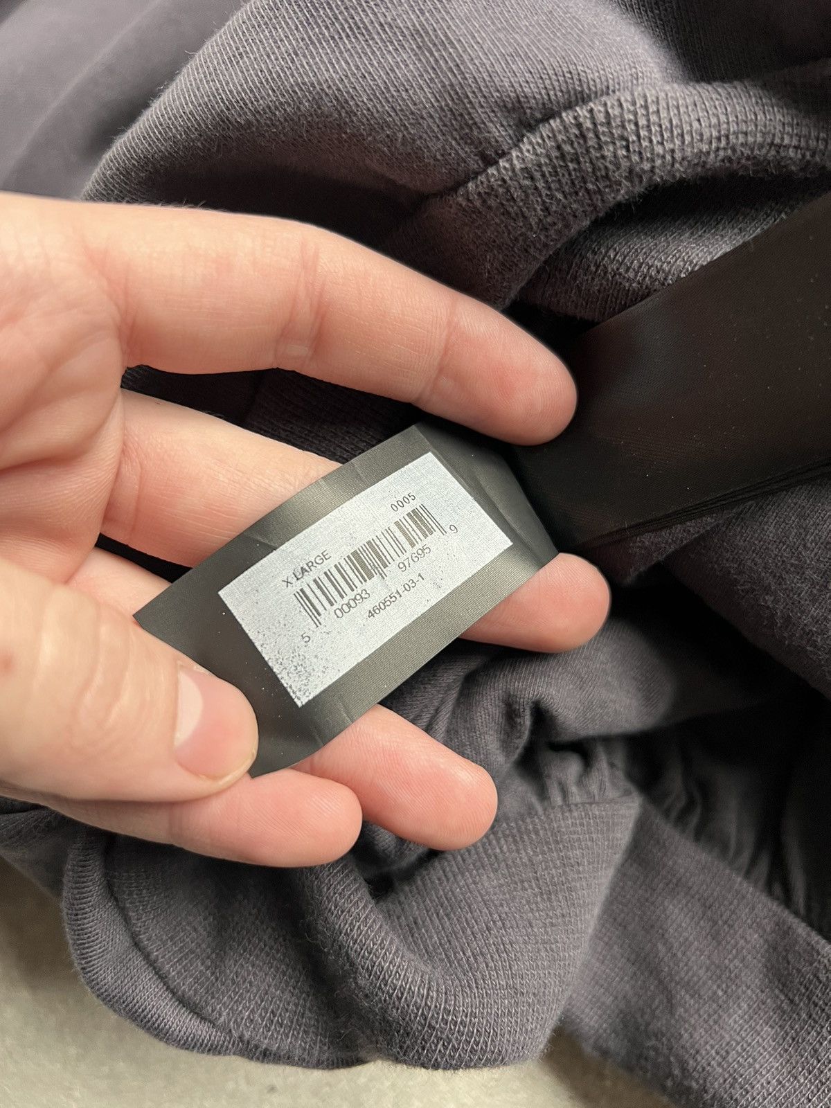 Balenciaga × Gap × Yeezy Yeezy Gap Dove Hoodie Dark Grey Size US XL / EU 56 / 4 - 9 Thumbnail