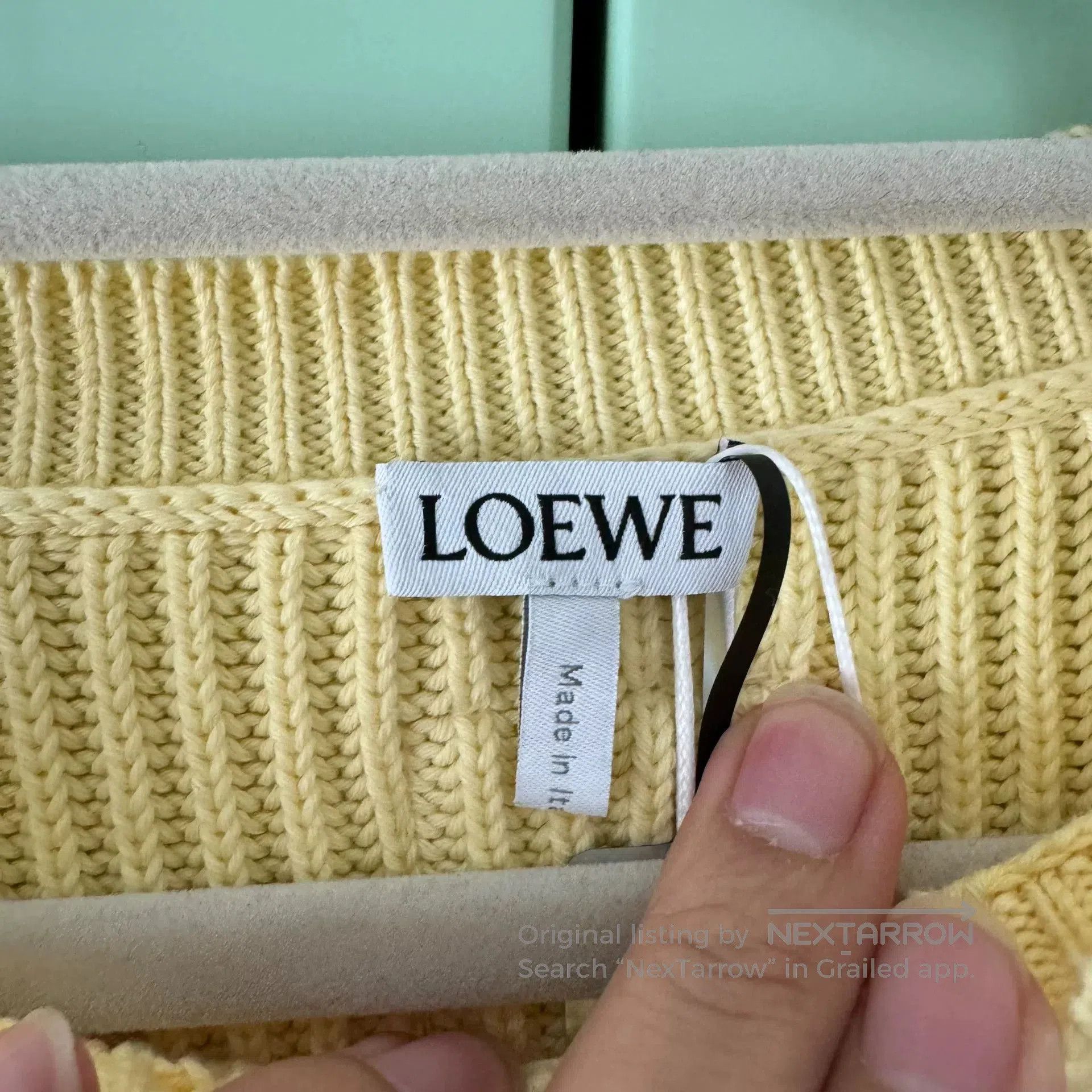 Loewe Loewe Yellow Knitwear S Size. Size S / US 4 / IT 40 - 3 Thumbnail