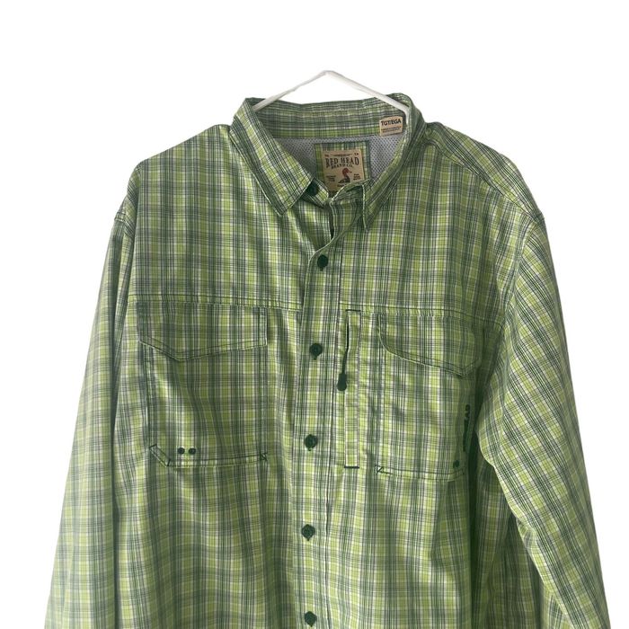 Other Red Head Brand Co. XL Tall Green Fishing Button Up Shirt