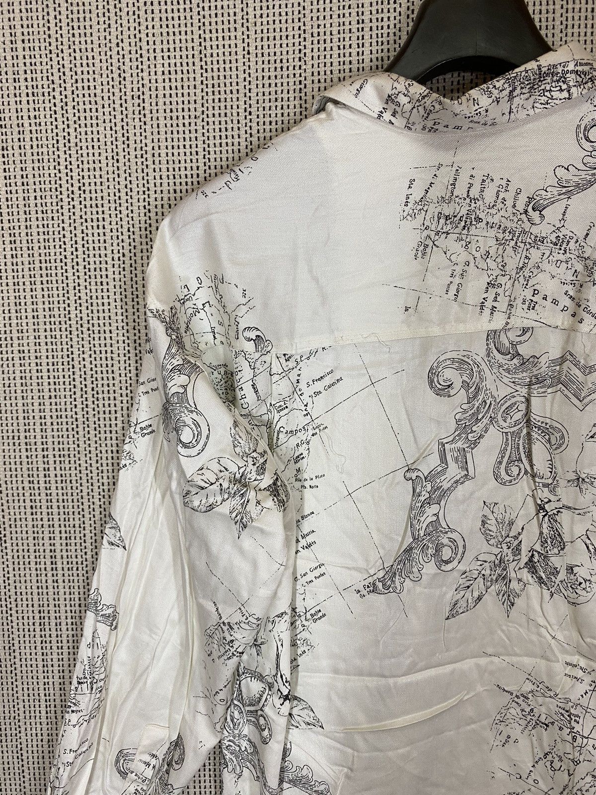 Designer × Vintage 🔥Vintage kayak shirt button ups maps design Size US S / EU 44-46 / 1 - 8 Thumbnail