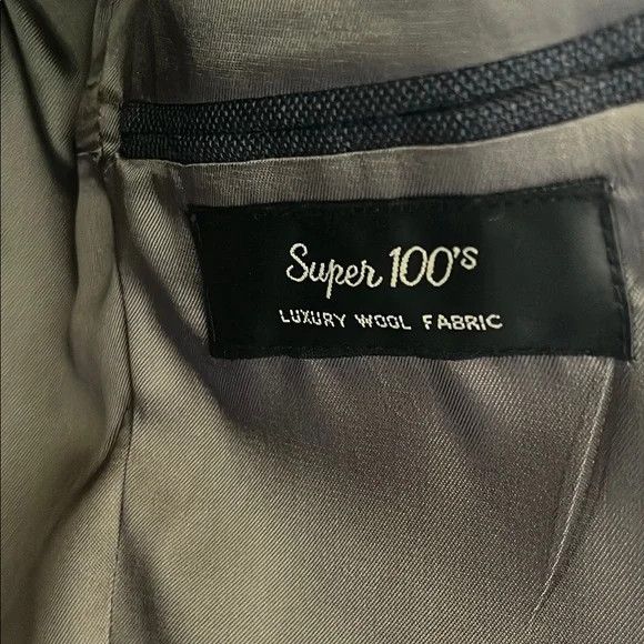 Other Rare GianPaulo Super 100 Classic Luxury Suit size 40R 34/33 Size 40R - 7 Thumbnail