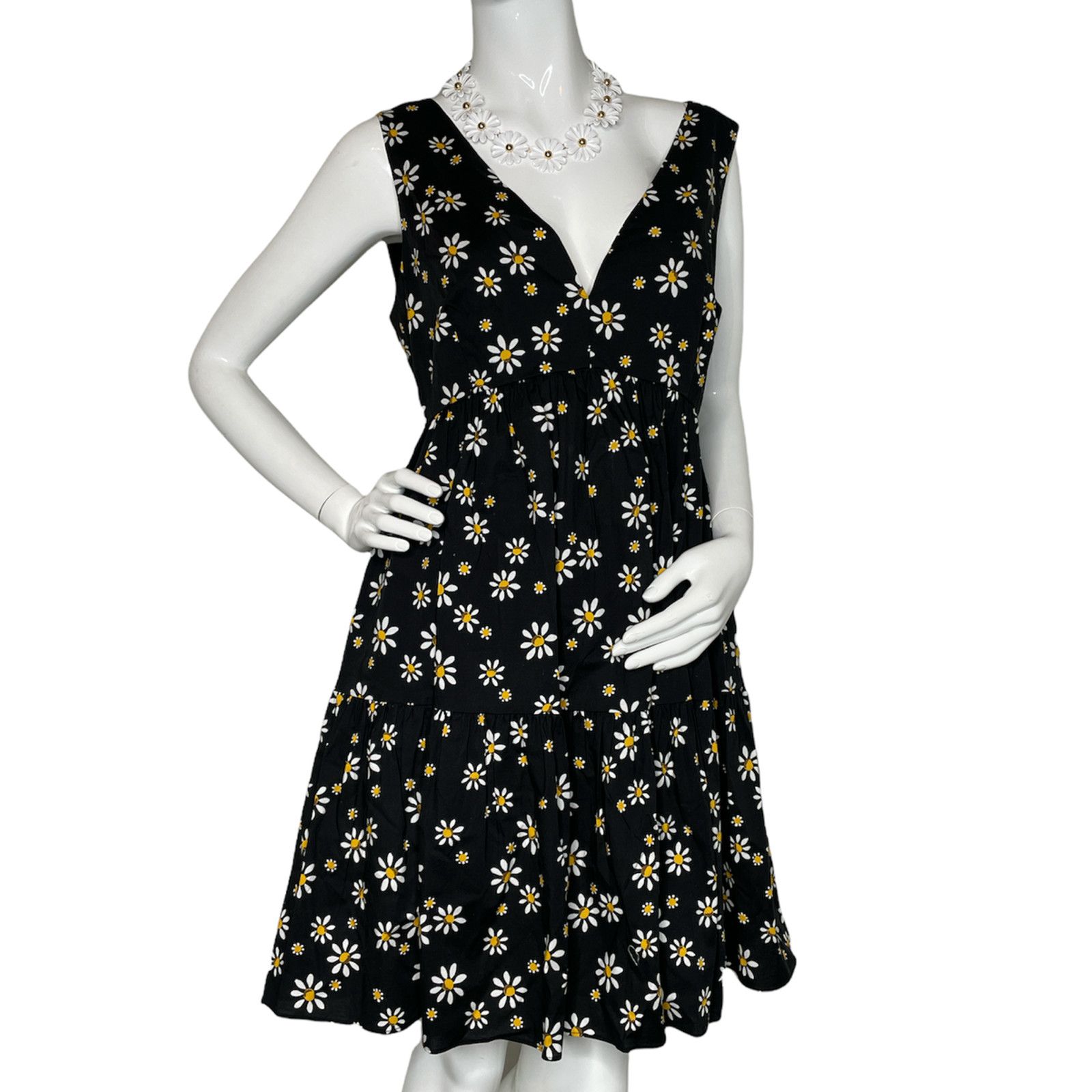Kate Spade Kate Spade Daisy dots Mainline Vineyard sleeveless Dress 2 Size ONE SIZE - 1 Thumbnail