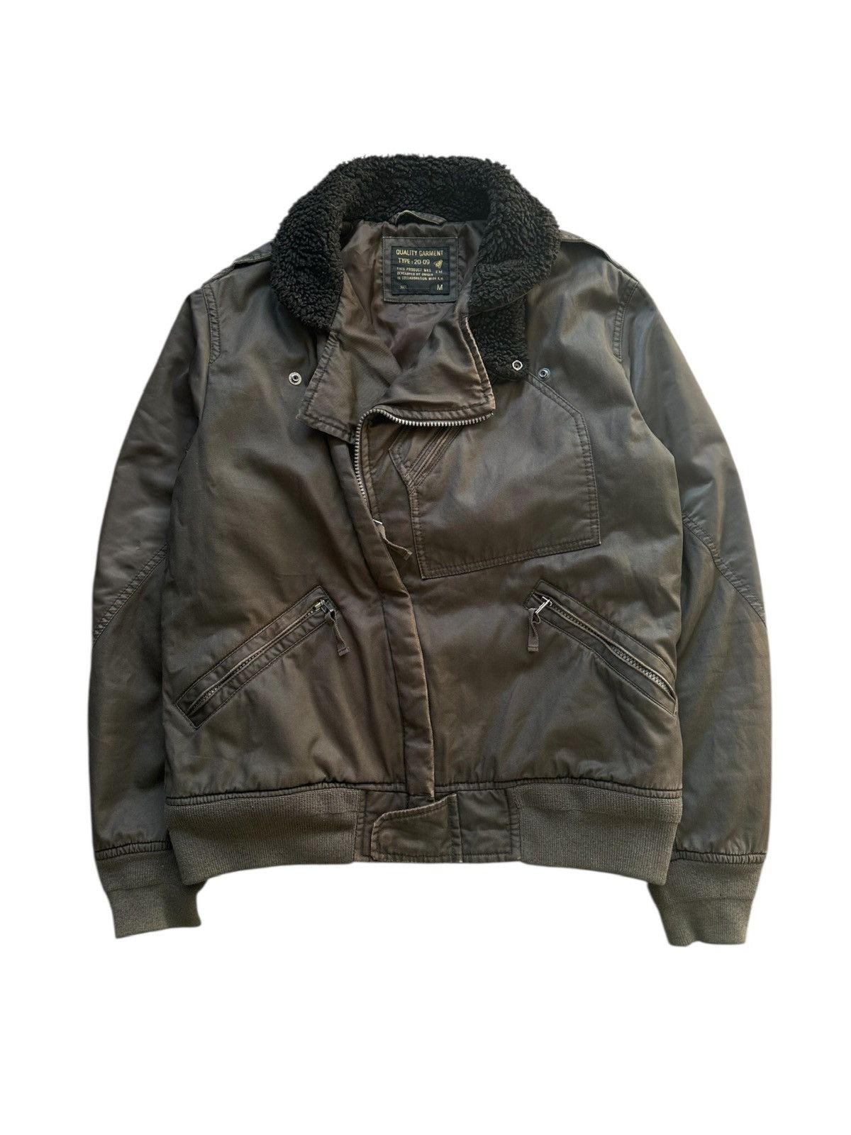 Kiminori Morishita 🔥Rare🔥 AW09/10 Uniqlo by KM flight Jacket Size US M / EU 48-50 / 2 - 3 Thumbnail
