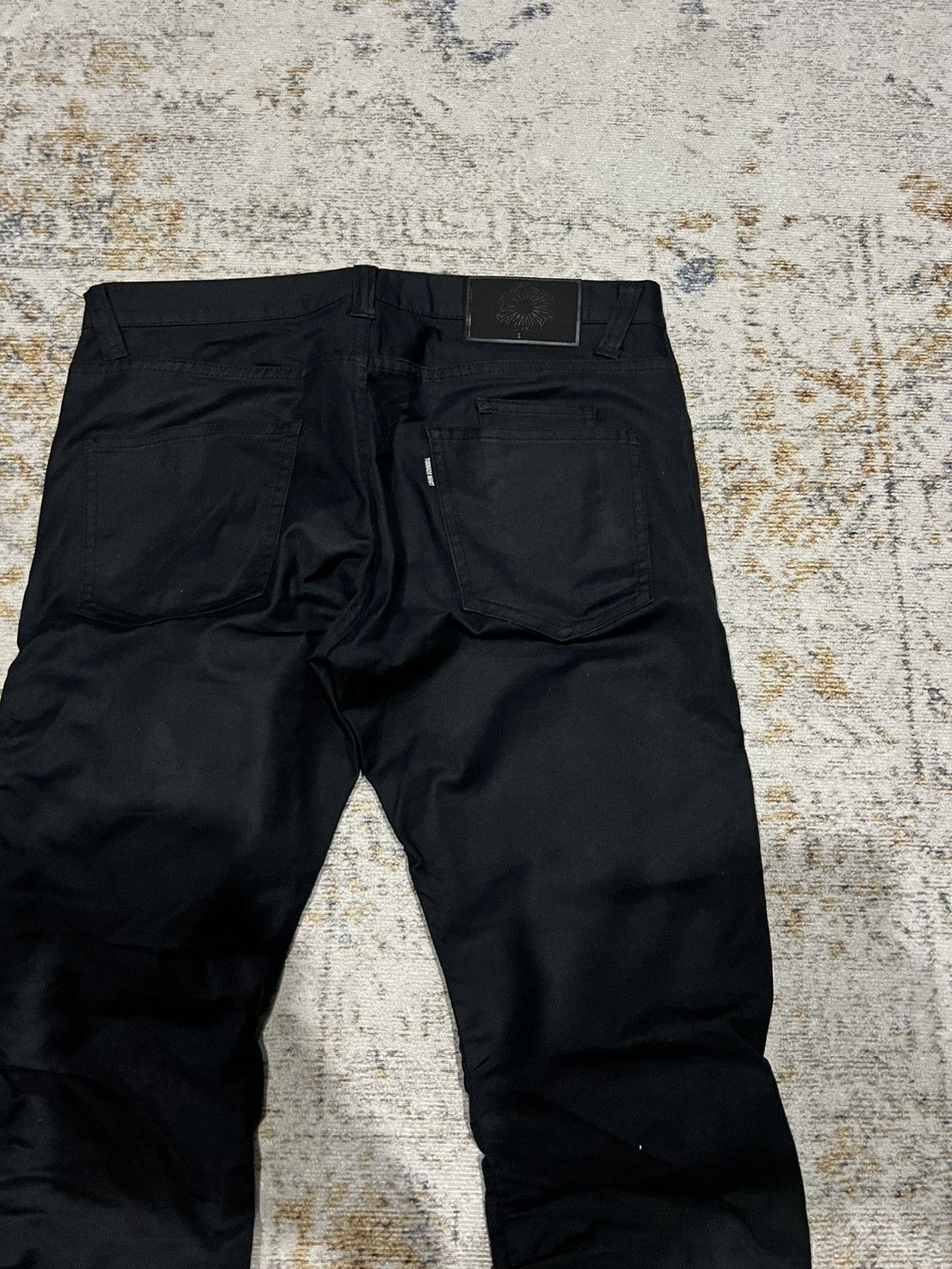 Tornado Mart Tornado Mart Wrinkled Extra Long Boot Cut Pants Size US 31 - 5 Thumbnail