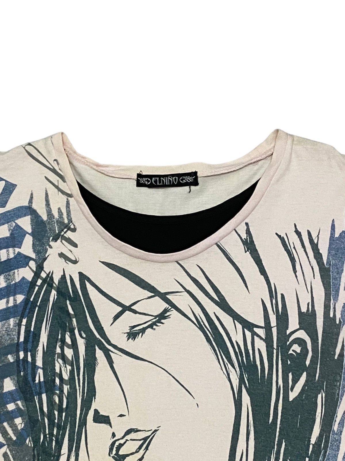 14th Addiction × Hysteric Glamour × If Six Was Nine El Nino Art Anime Sketch Antogonism Human Beast Long Sleeve Size US M / EU 48-50 / 2 - 3 Thumbnail
