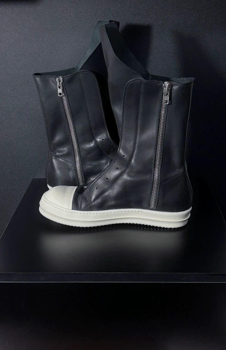 Rick Owens Rick Owens Ro Main Line Leather Long Tongue Chuck Taylor Bo Size US 7.5 / EU 40-41 - 6 Thumbnail